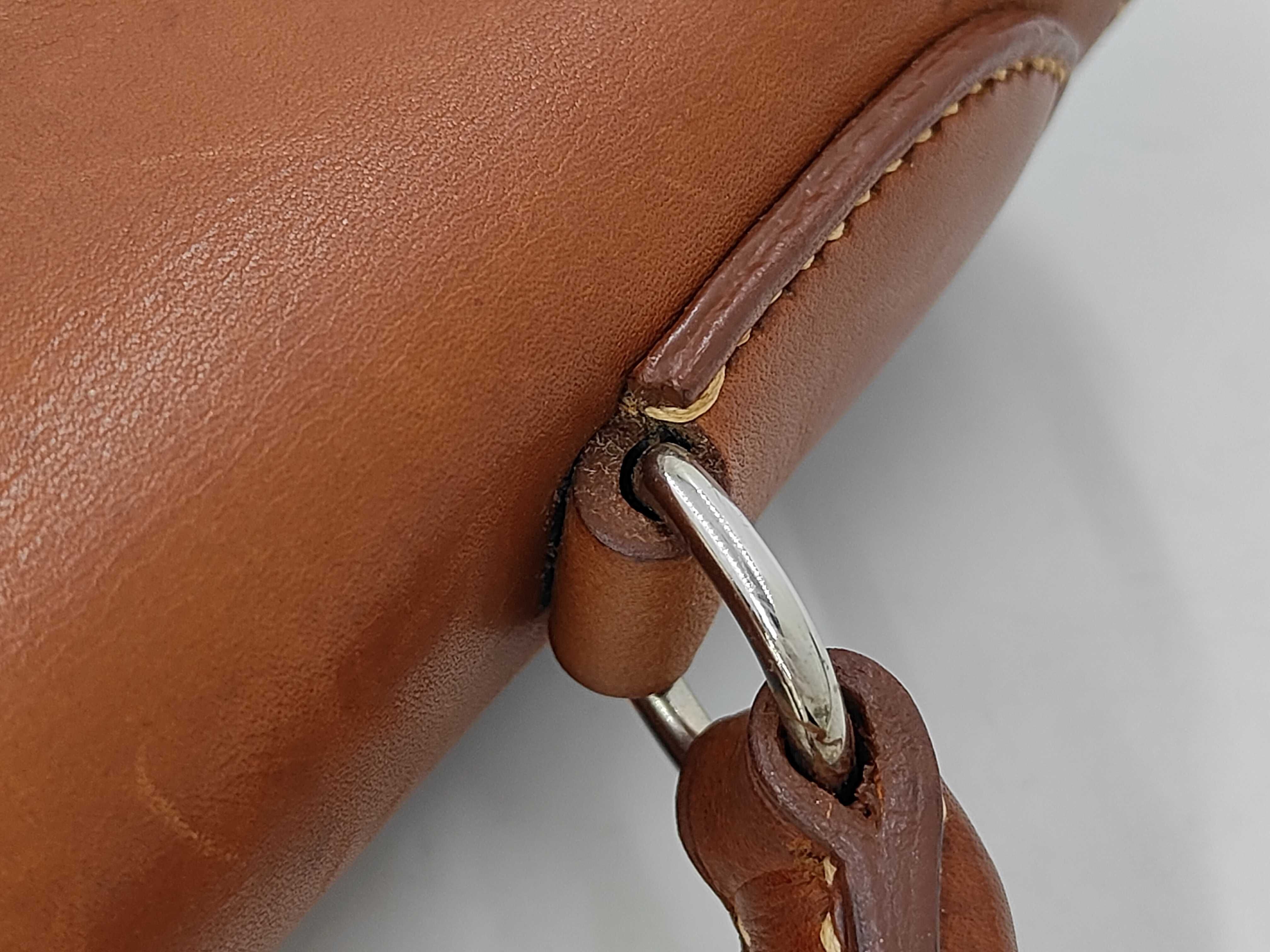 Kelly Ad GM Barenia/Toile E stamp Backpack — view 7