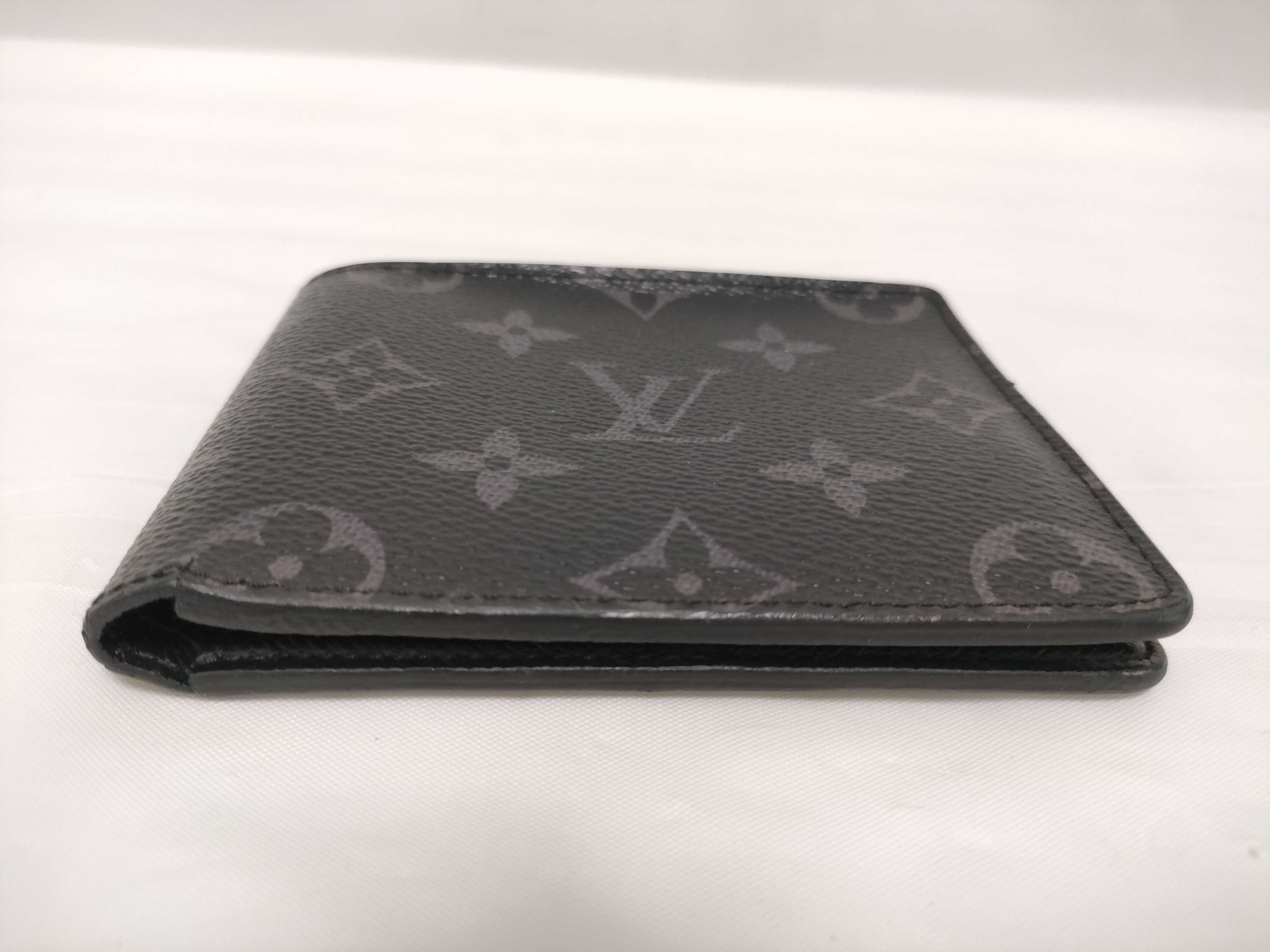 Monogram Eclipse Portefeuille Slender Wallet with Large Center Split — view 3