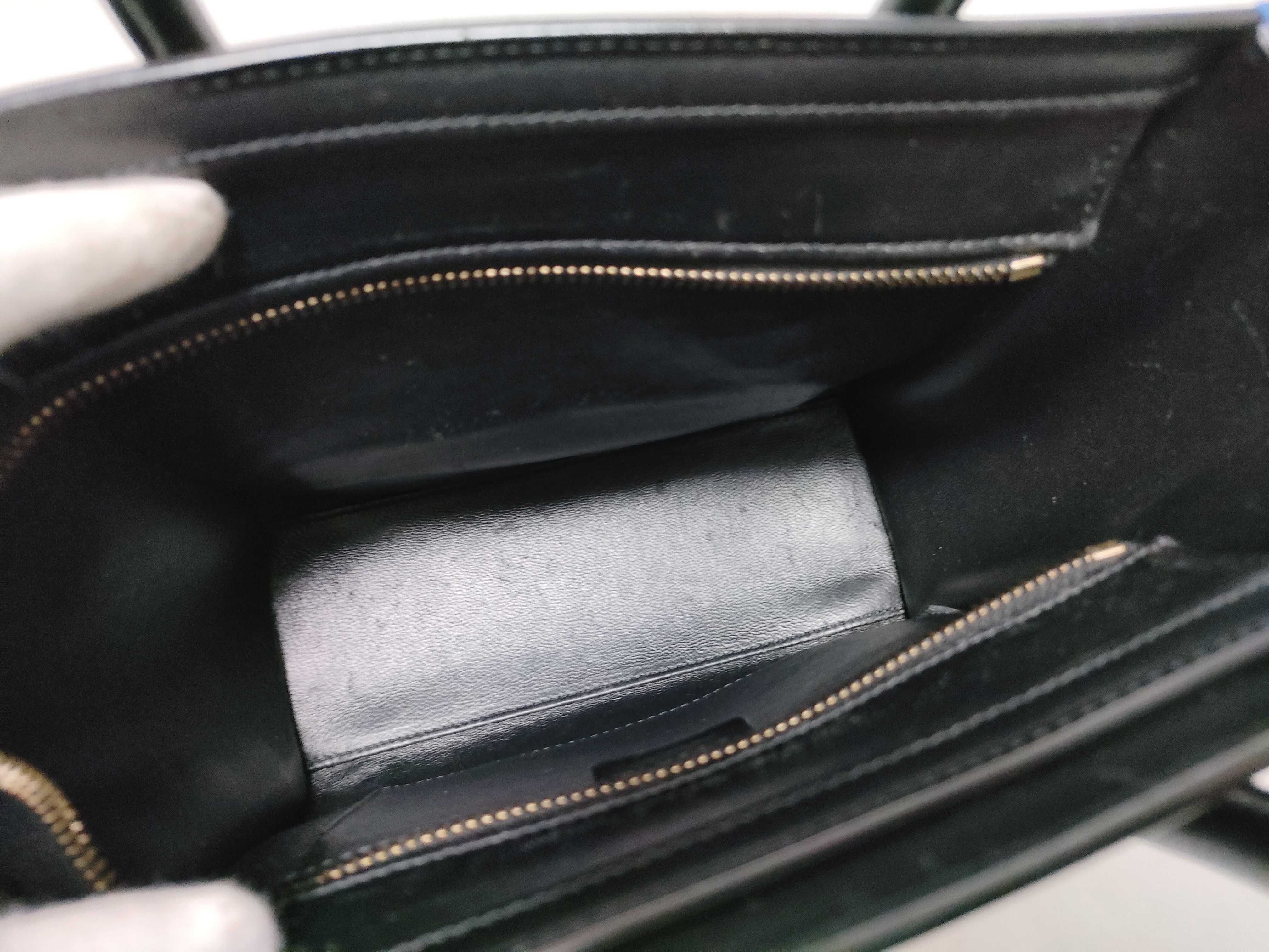 Luggage Nano Shopper Brand Off Blue/Gray Handbag — view 11