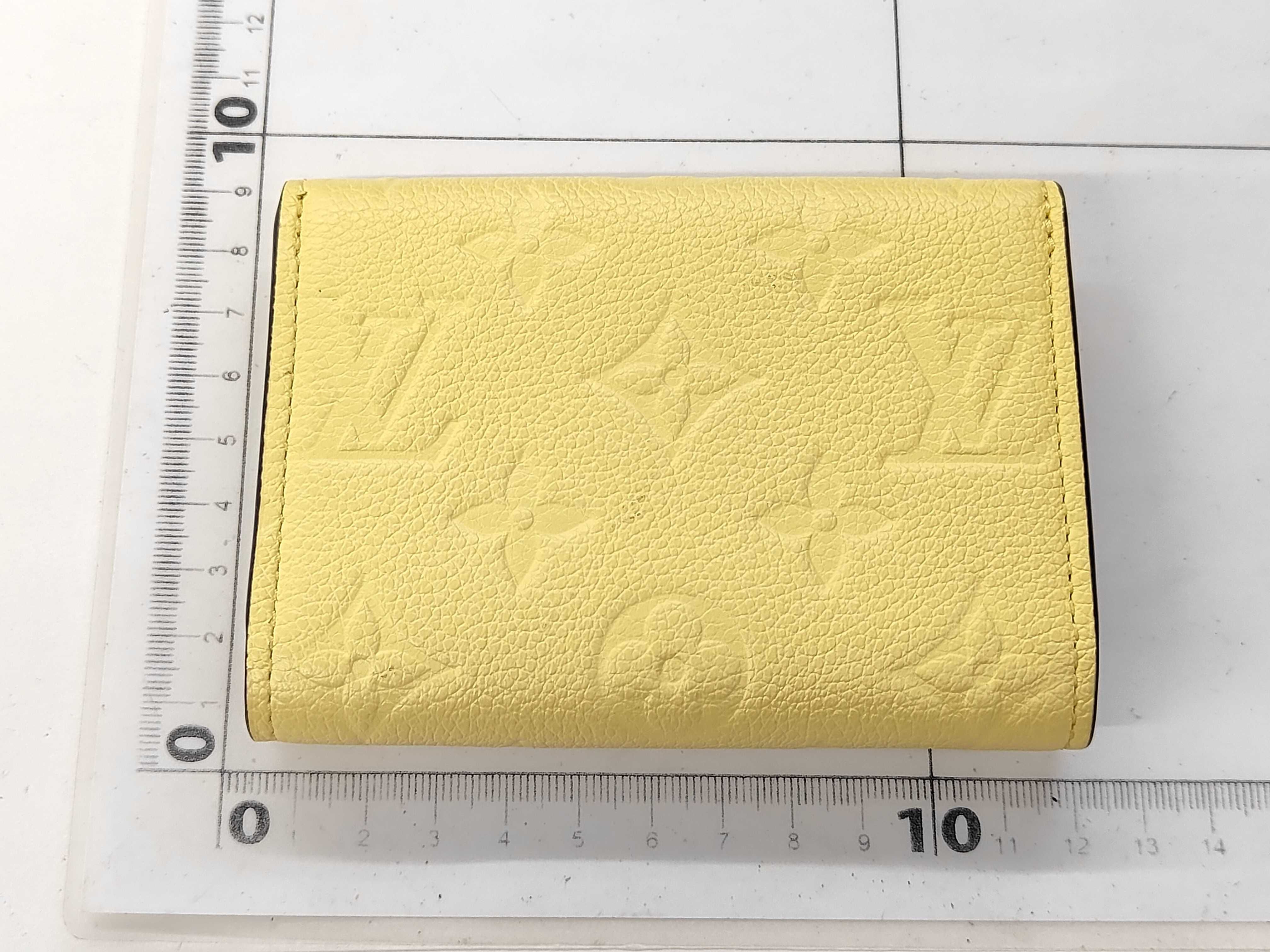 Monogram Empreinte Portemonnaie Rosalie Jaune M81974 Wallet — view 2