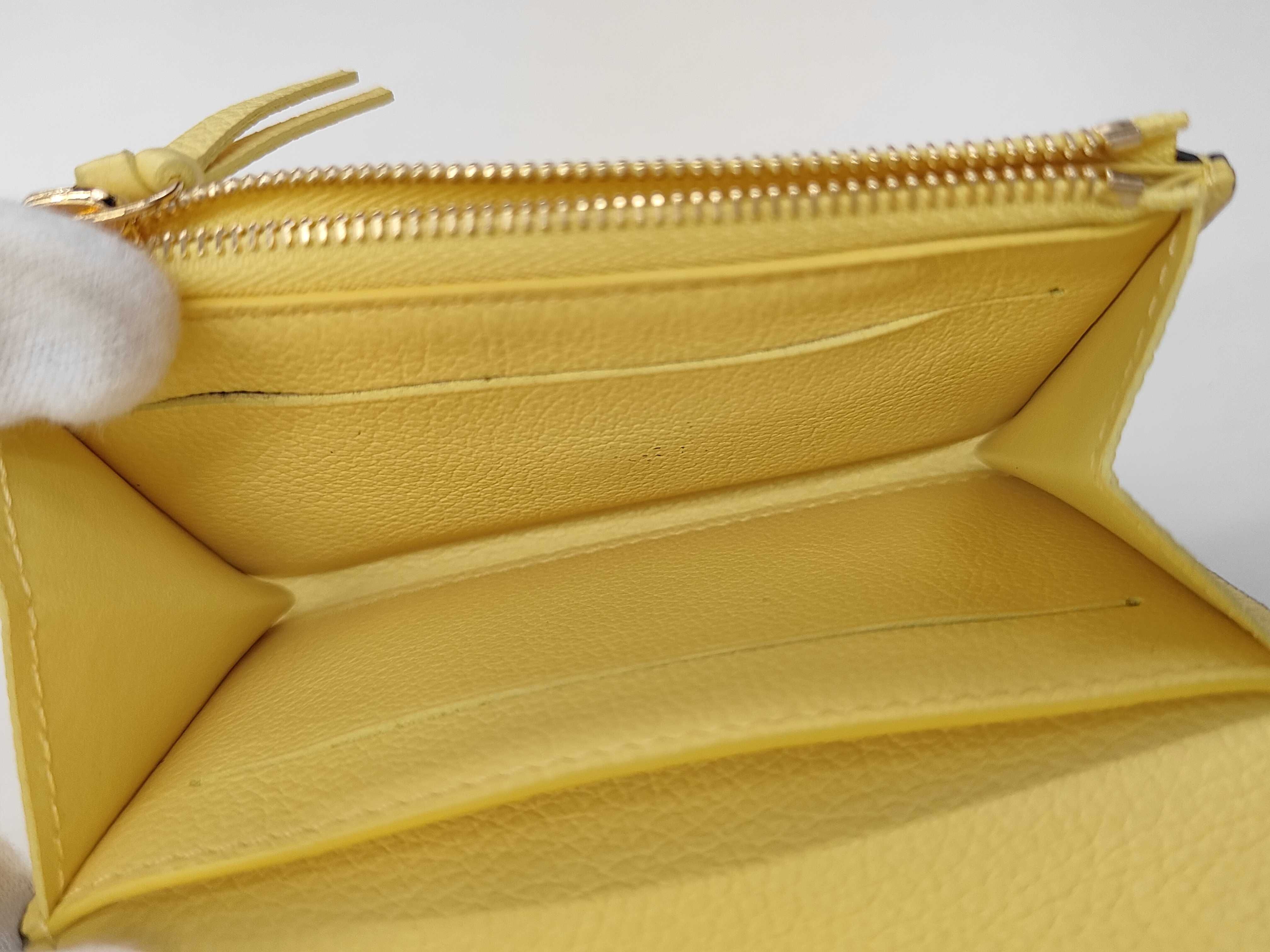 Monogram Empreinte Portemonnaie Rosalie Jaune M81974 Wallet — view 4