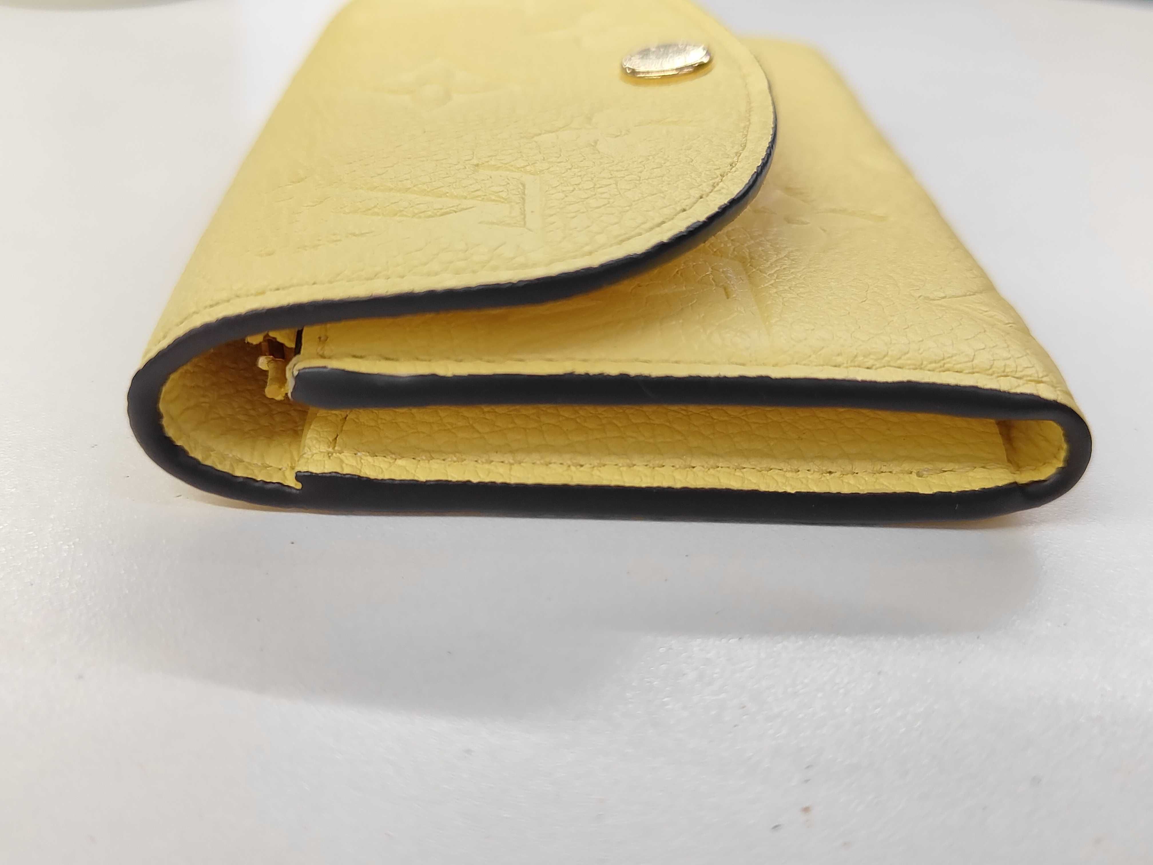 Monogram Empreinte Portemonnaie Rosalie Jaune M81974 Wallet — view 7