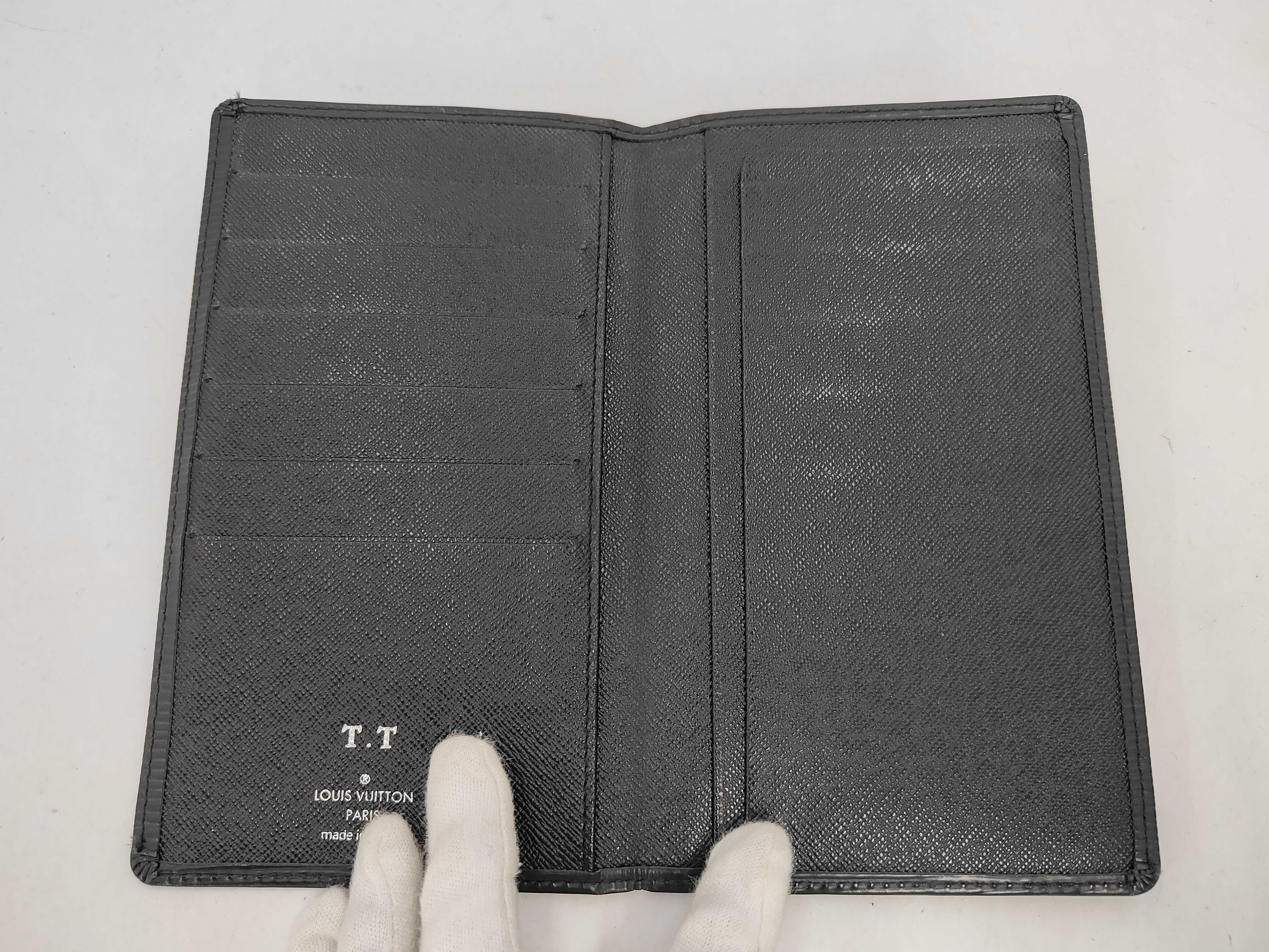 Epi Portefeuille Chequier Carte Credit Epi Noir Billfold — view 8