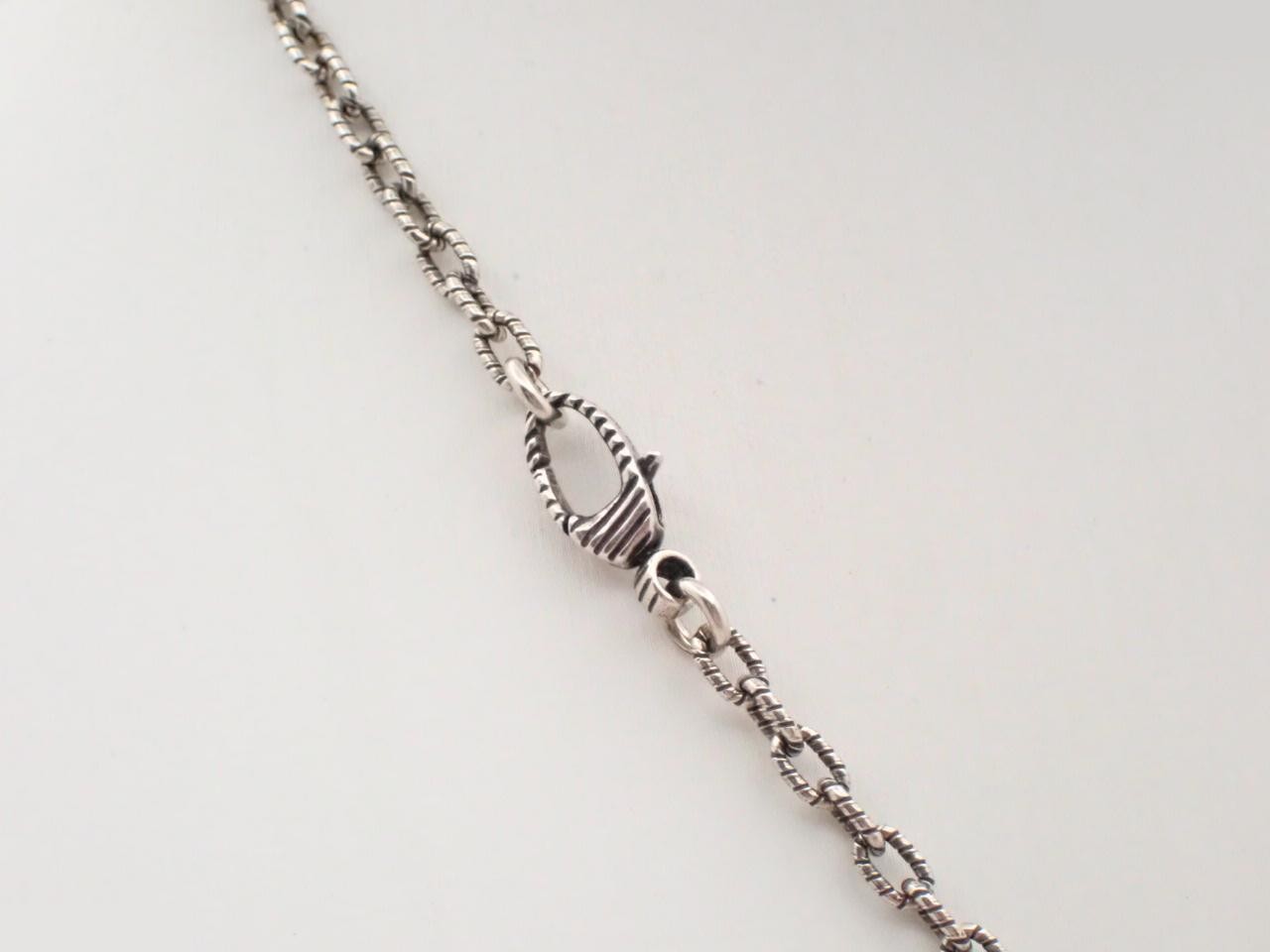 Interlocking G Arabesque Necklace, SV925, 17.5g — view 2