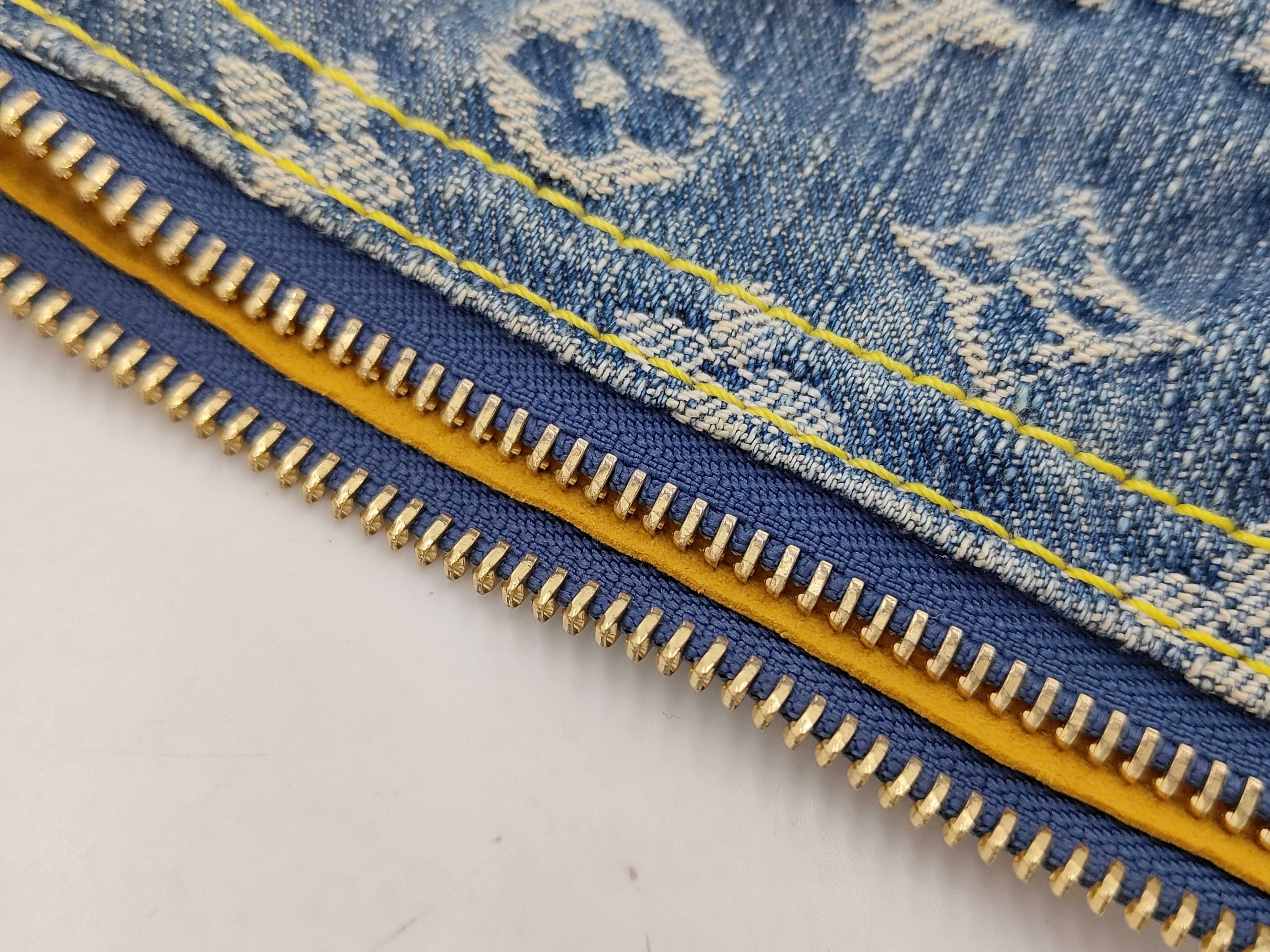 Monogram Denim Baggy PM Handbag — view 12