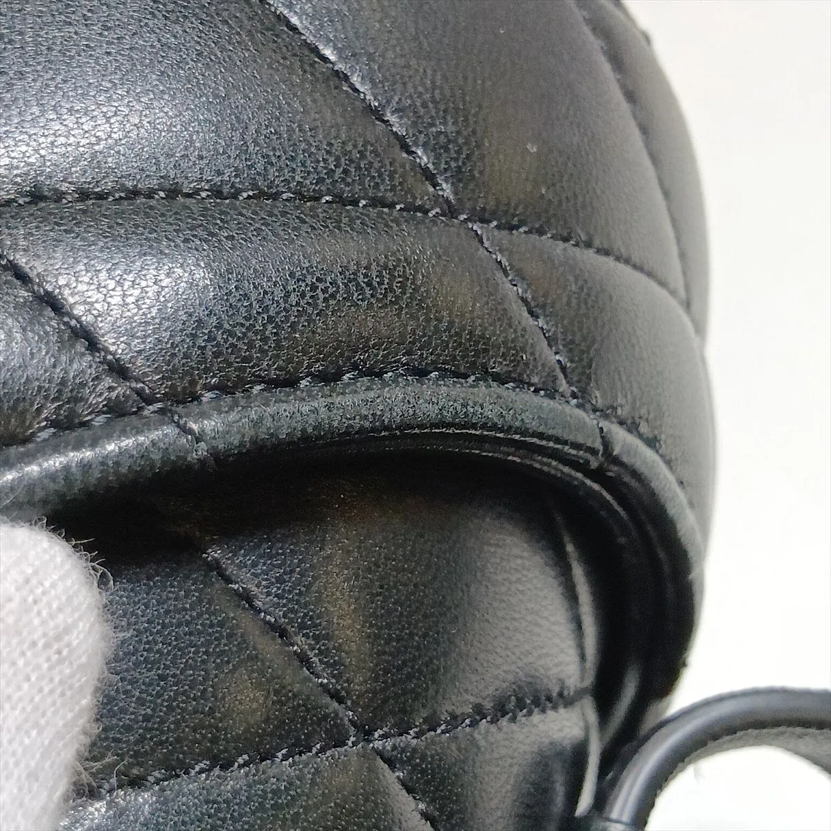 June Leather Shoulder Bag, Black 710080 — view 13
