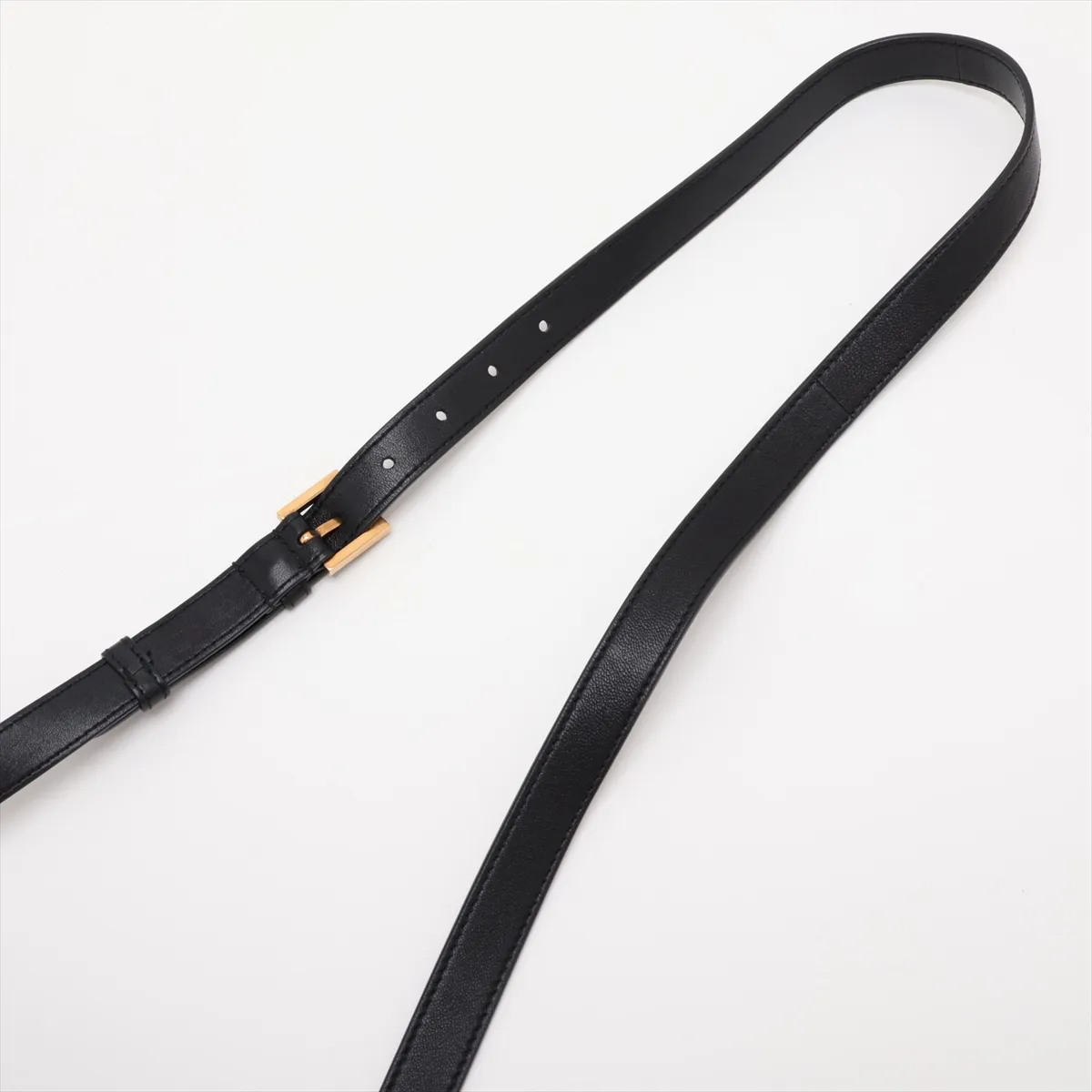 June Leather Shoulder Bag, Black 710080 — view 5