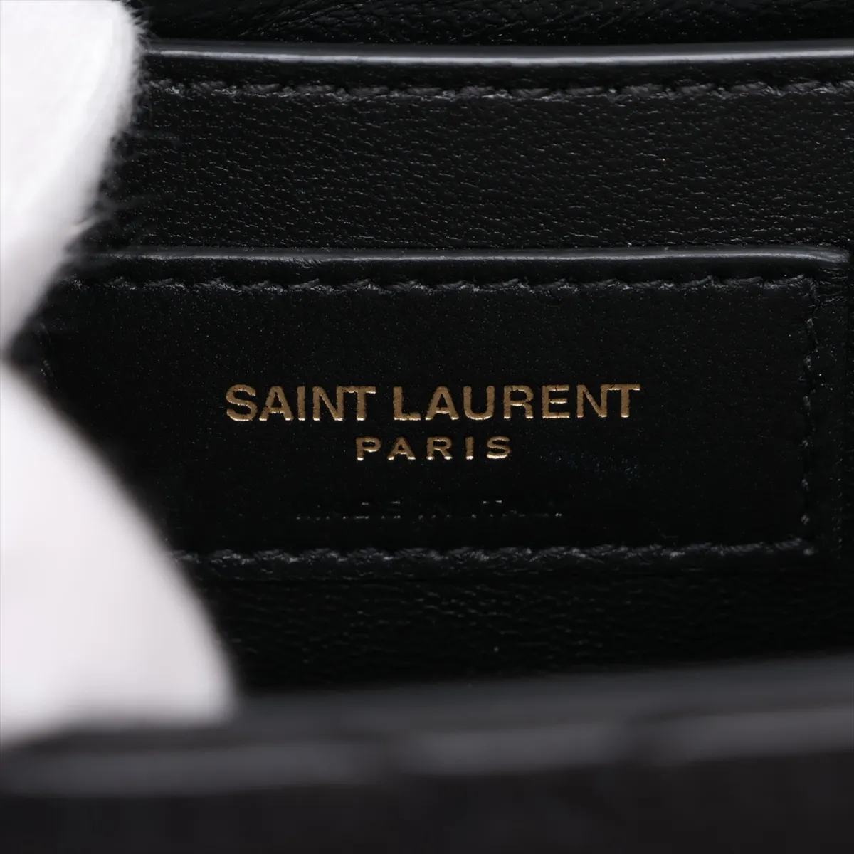 June Leather Shoulder Bag, Black 710080 — view 8