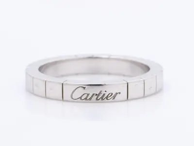 750 stamped, White Gold, CD4554, #55, 6.4g, Lanieres ring
