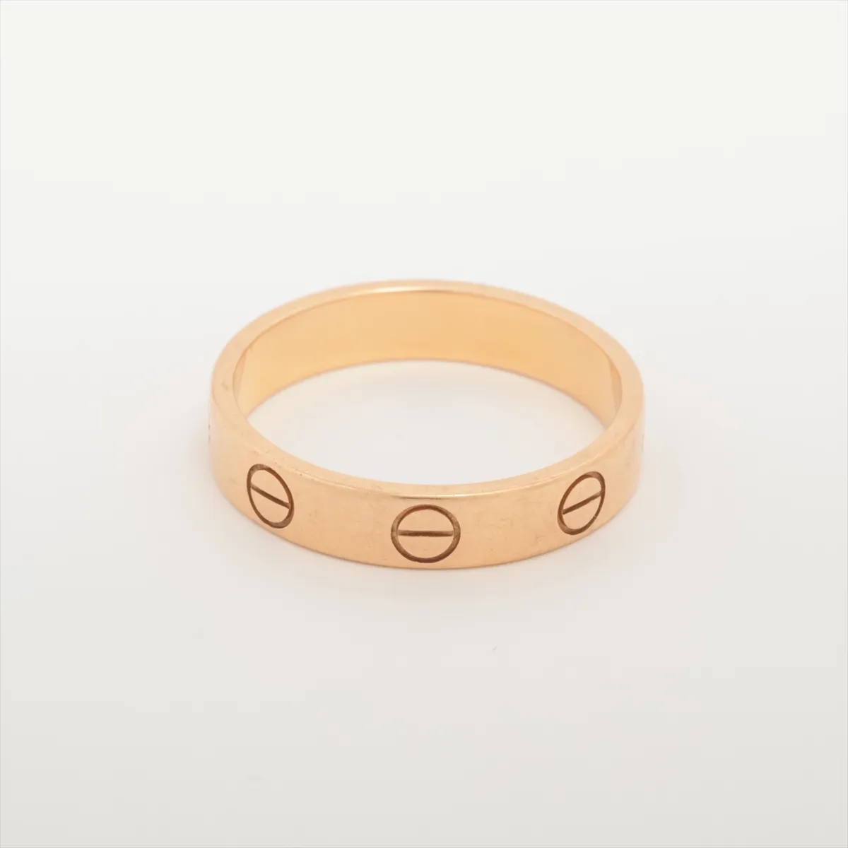 Mini Love Ring 750(PG) 3.1g 51 UQ7102 Rounded edge dents — view 2