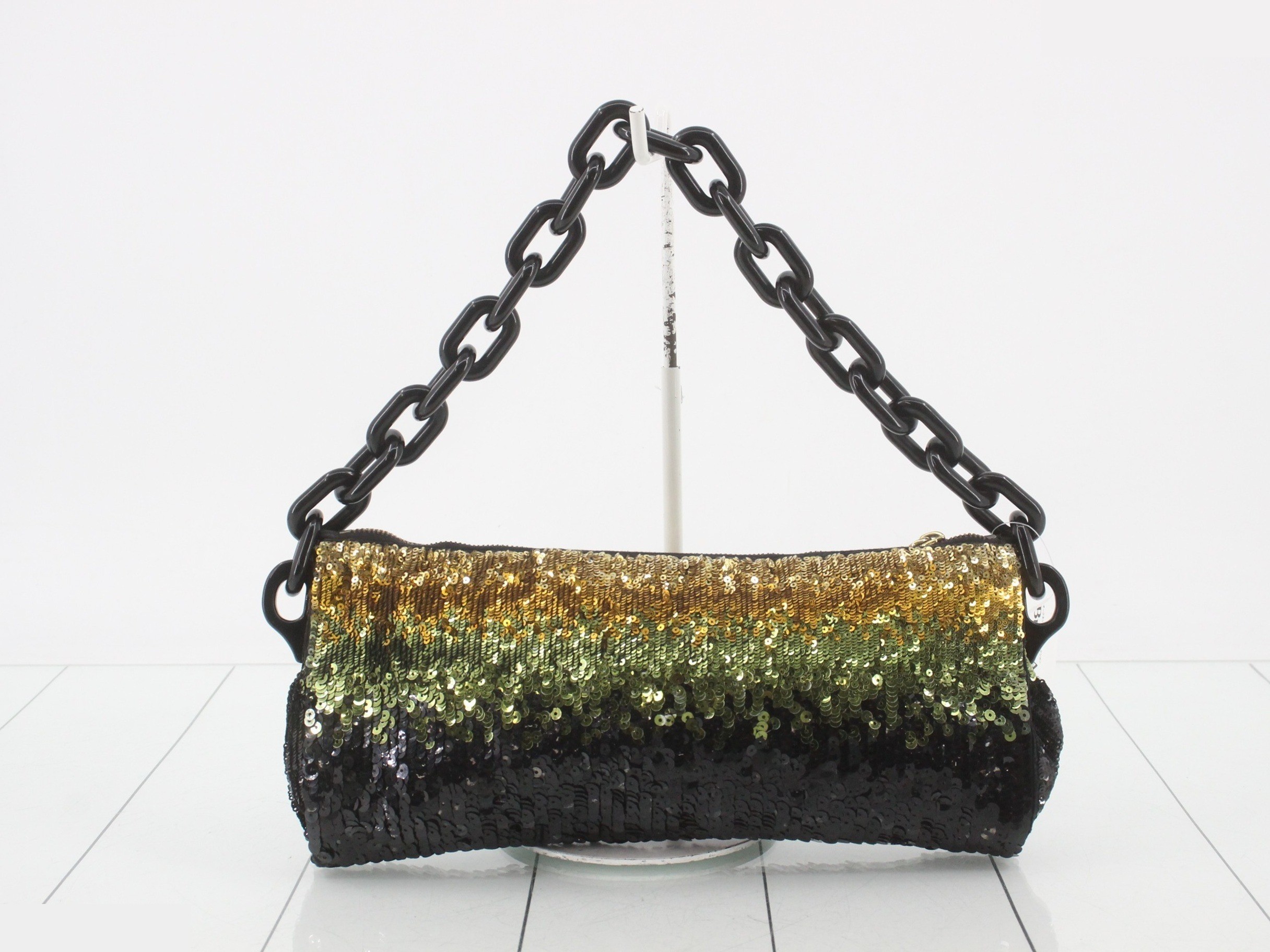 Sequin Baguette Handbag — view 2