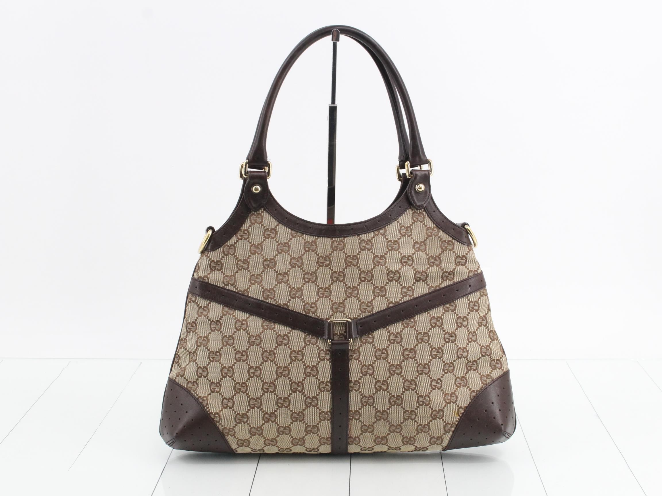 GG Canvas Sherry Line Interlocking G Handbag — view 2