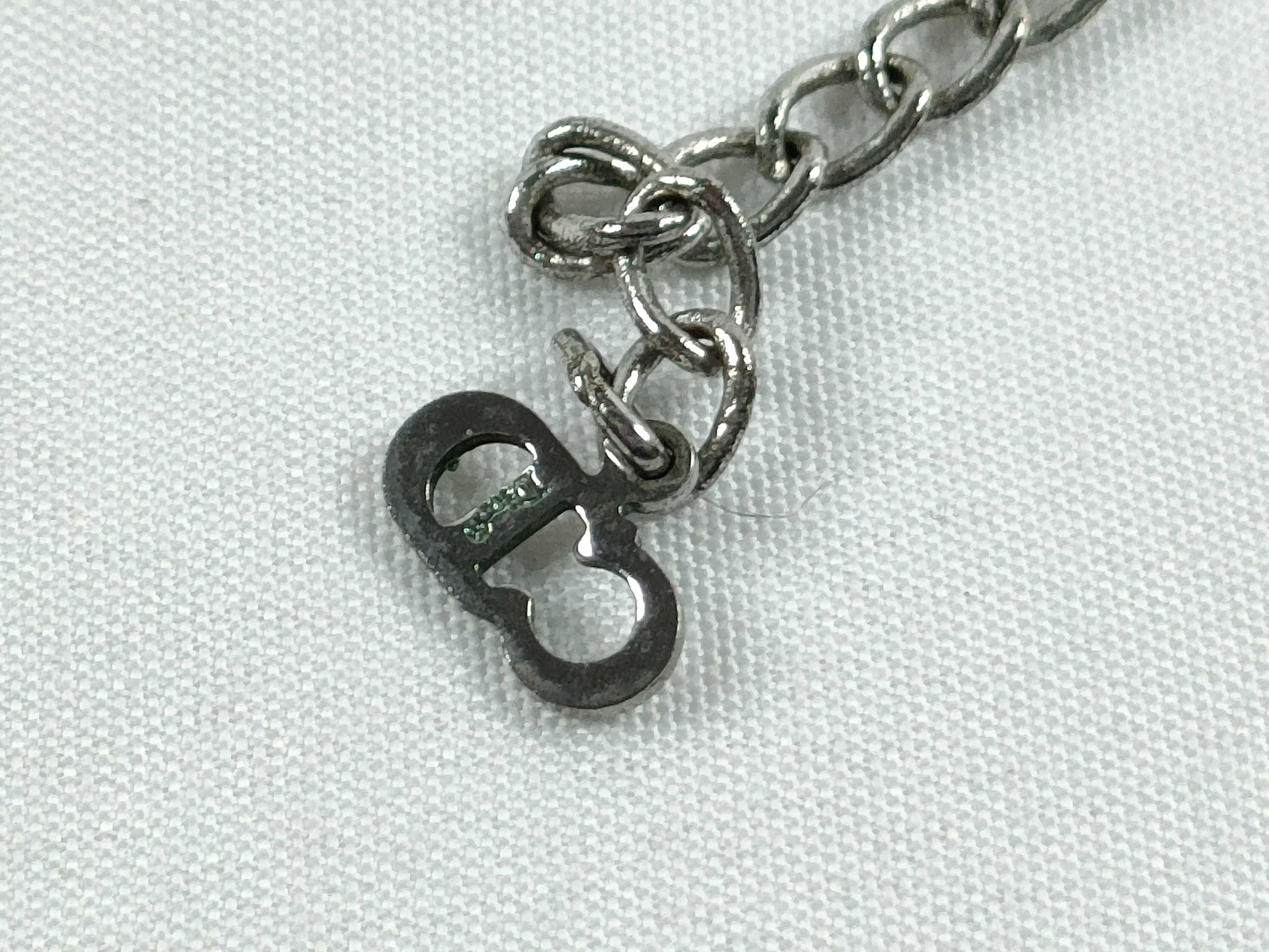 Logo Silver Necklace — view 6