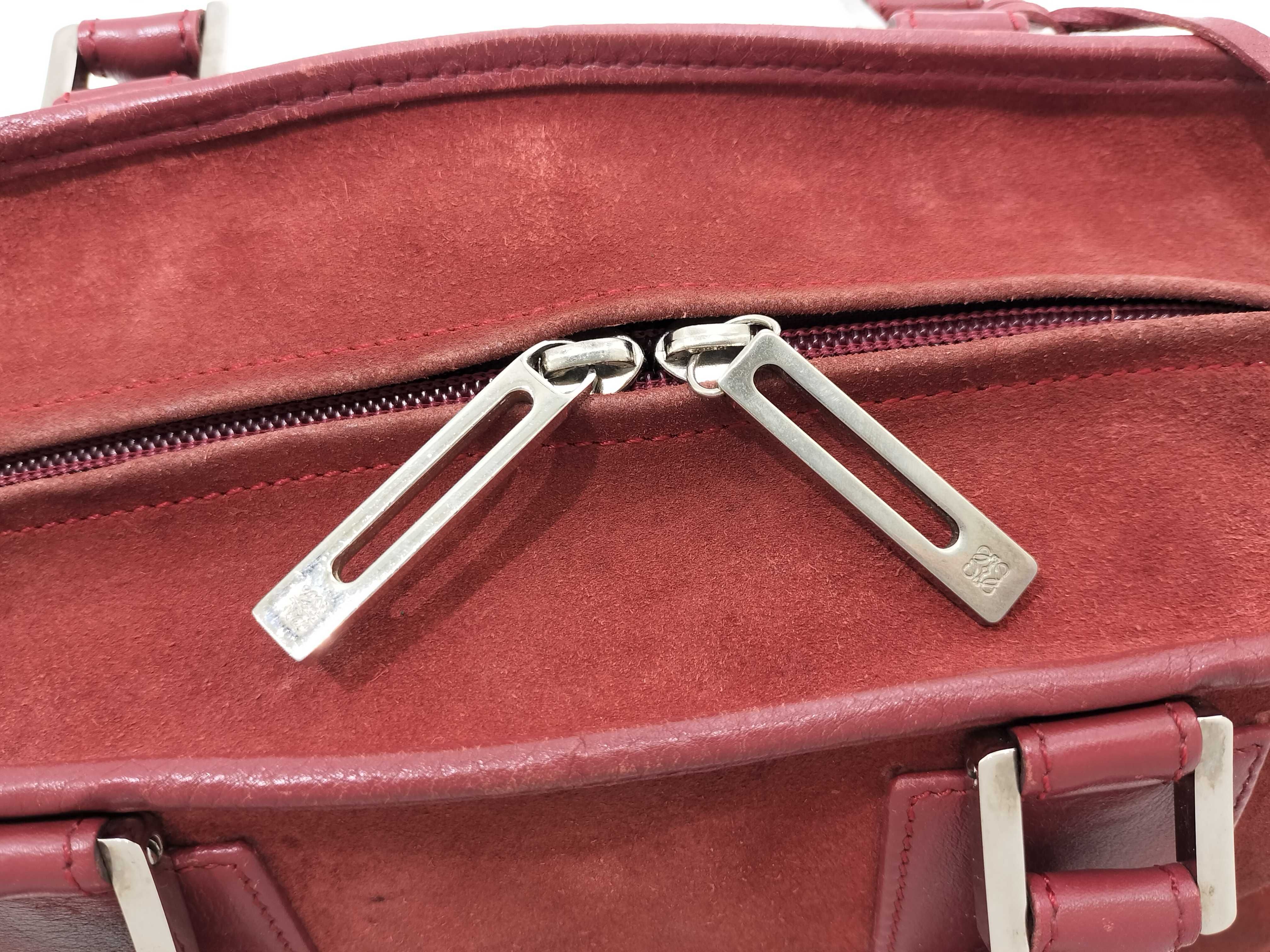 Amazona 28 Suede Handbag Red Handbag — view 12