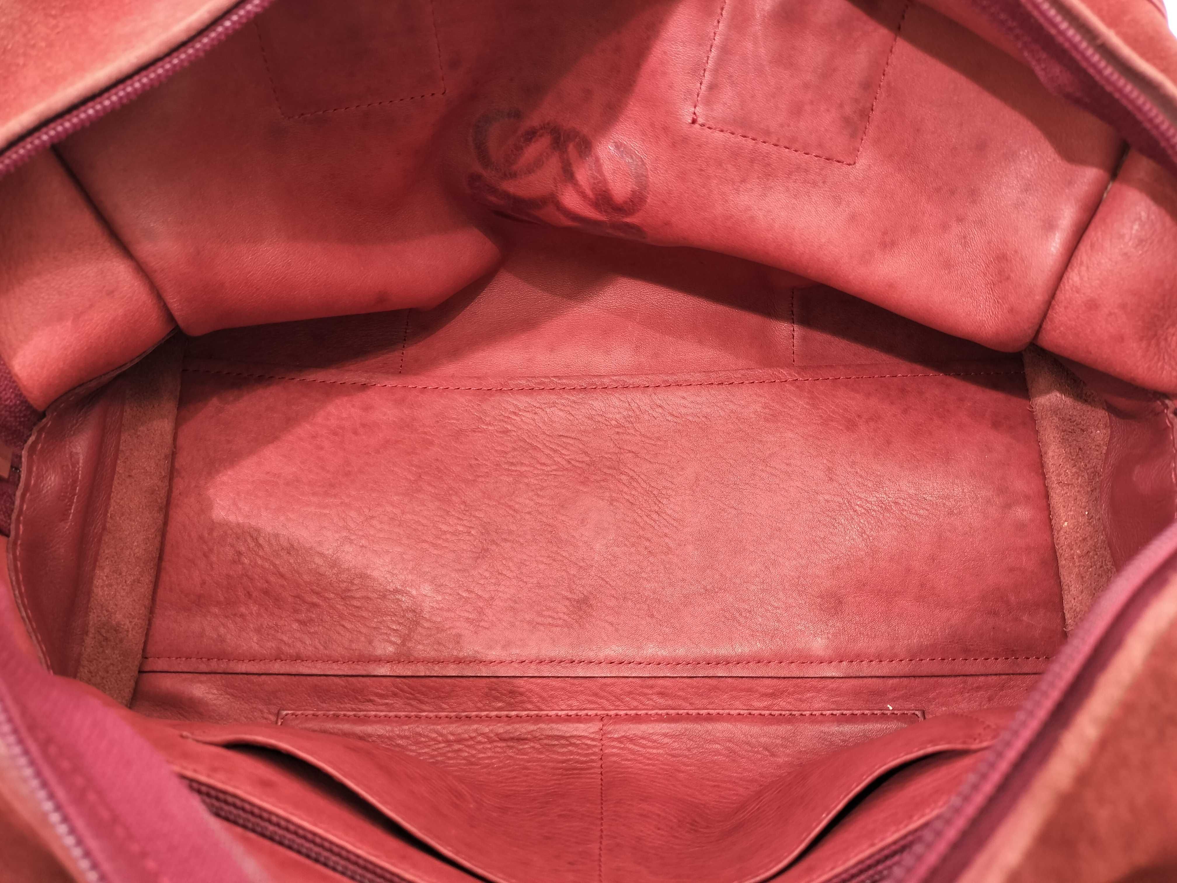 Amazona 28 Suede Handbag Red Handbag — view 13