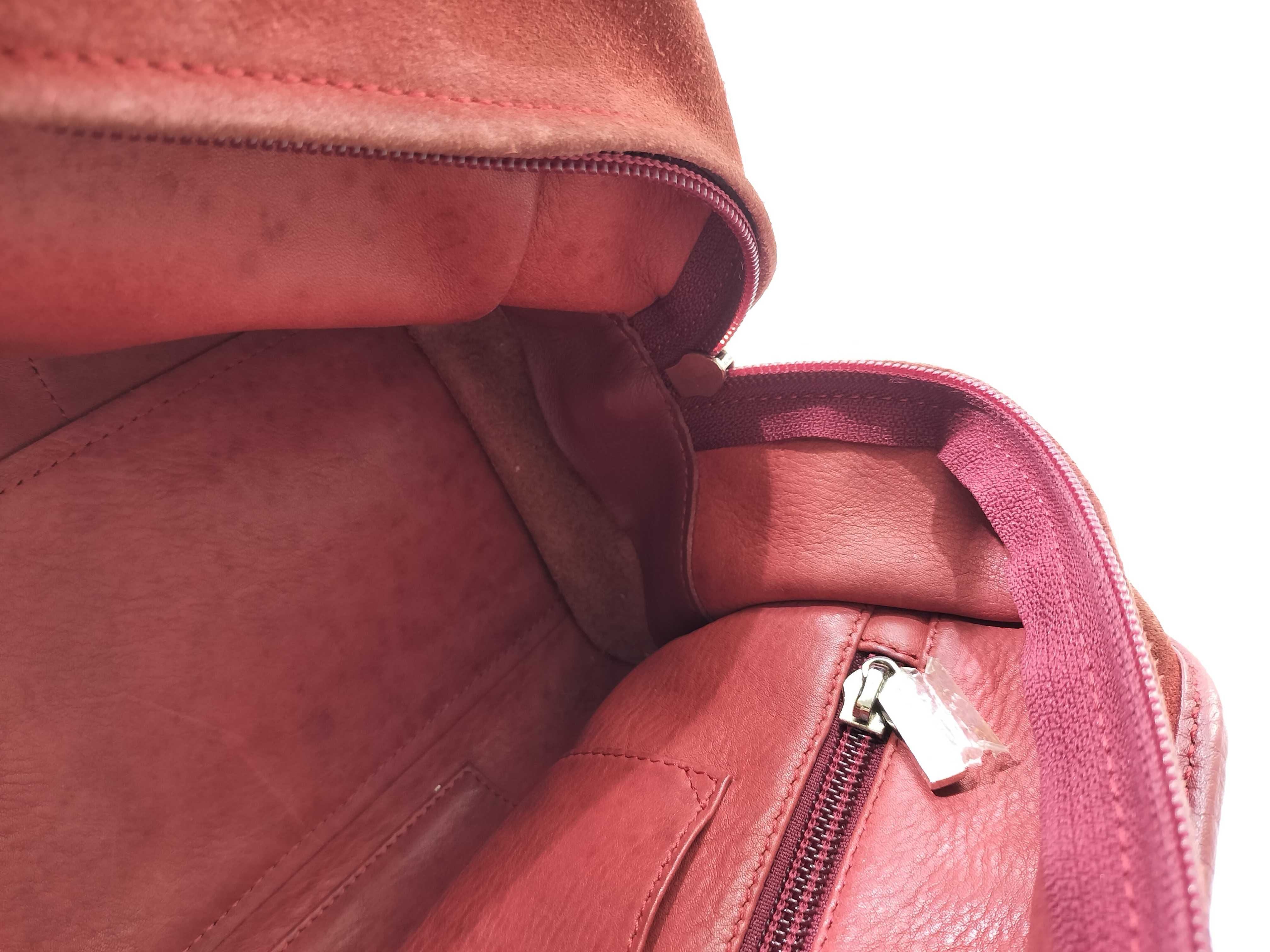 Amazona 28 Suede Handbag Red Handbag — view 14