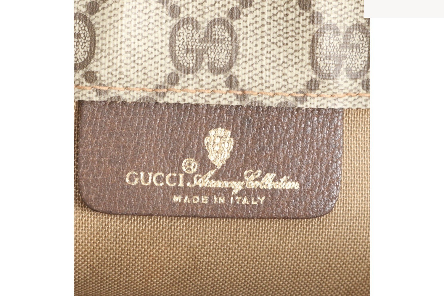 GG Supreme 69 02 109 Leather Tote Bag — view 8