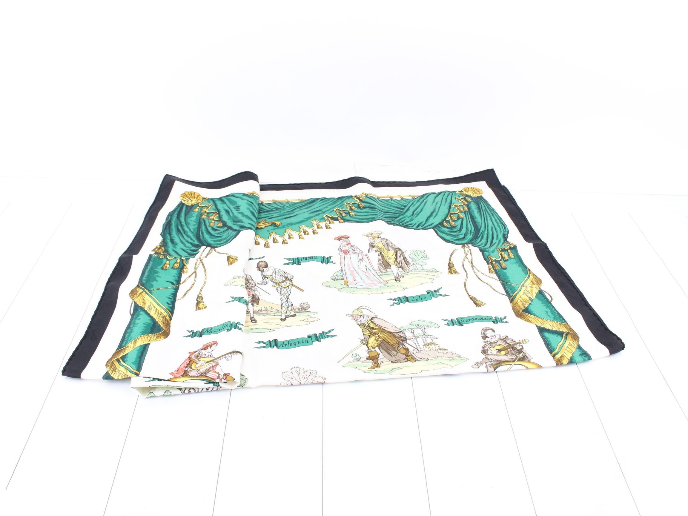 Carre 90 White x Green x Black — view 3