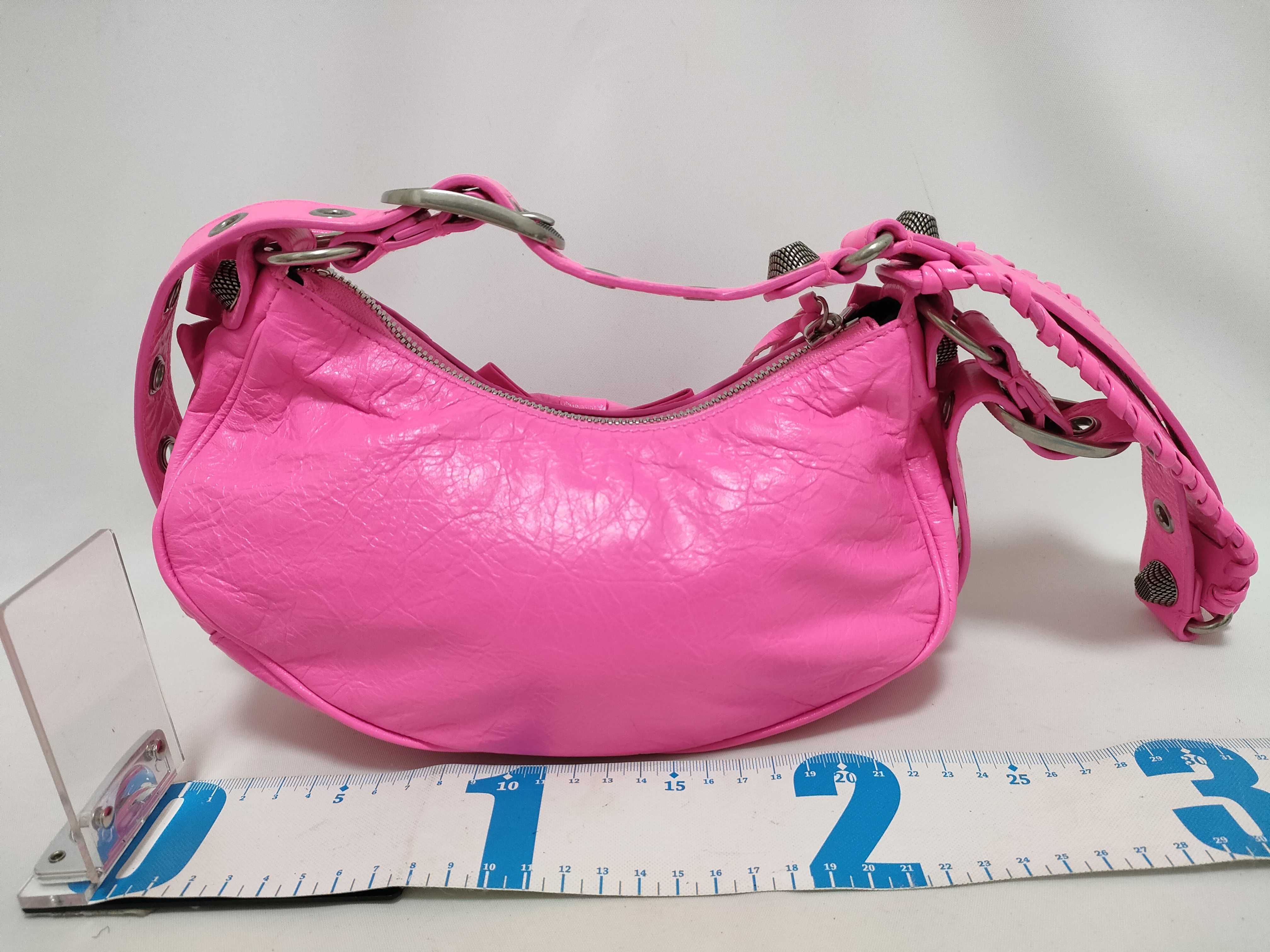 Lucagol XS 671309 Leather Pink Shoulder Bag — view 2