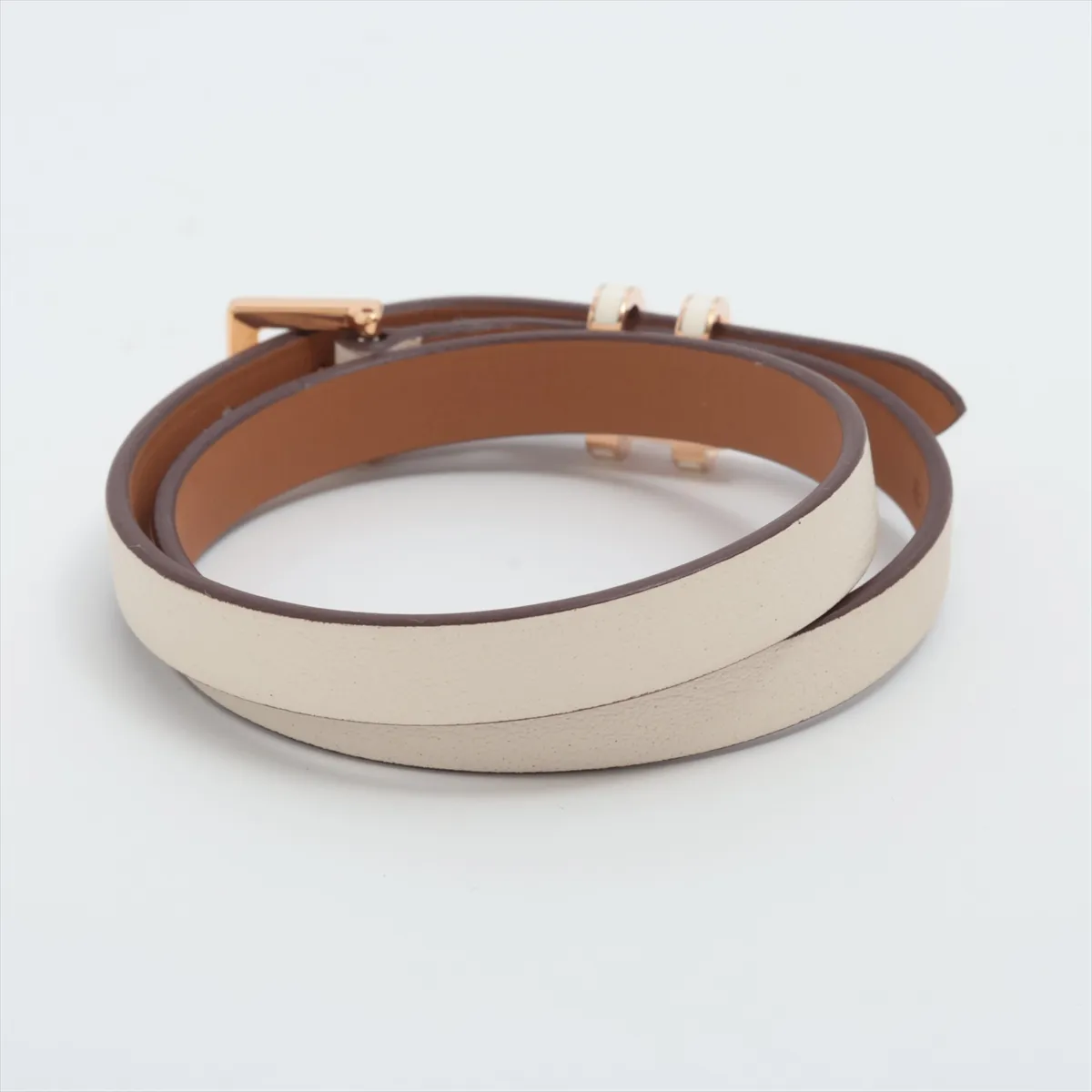 Pop H Double Tour G:2026 Bracelet T2 GP x Leather - — view 2