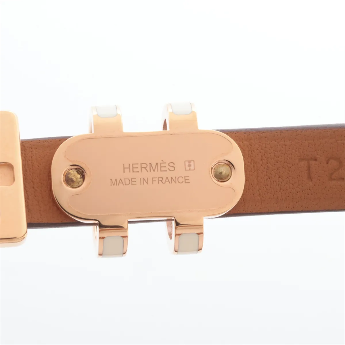 Pop H Double Tour G:2026 Bracelet T2 GP x Leather - — view 6