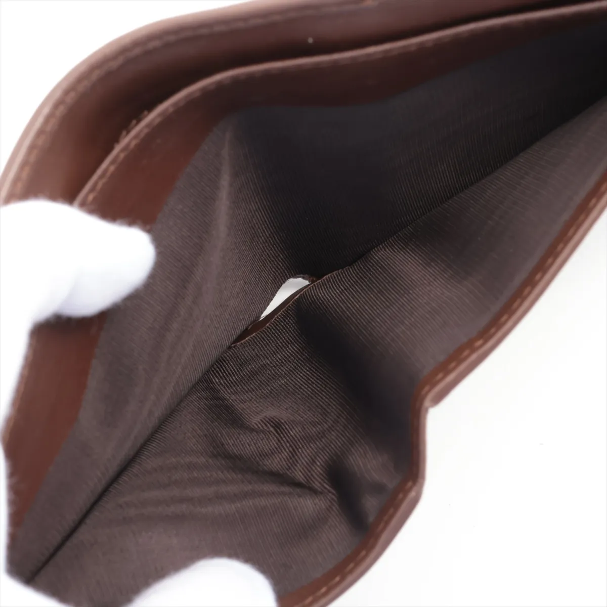 GG Canvas x Leather Compact Wallet Brown x Pink 035 0416 2249 — view 6