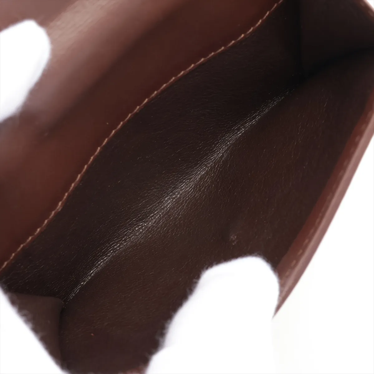 GG Canvas x Leather Compact Wallet Brown x Pink 035 0416 2249 — view 7