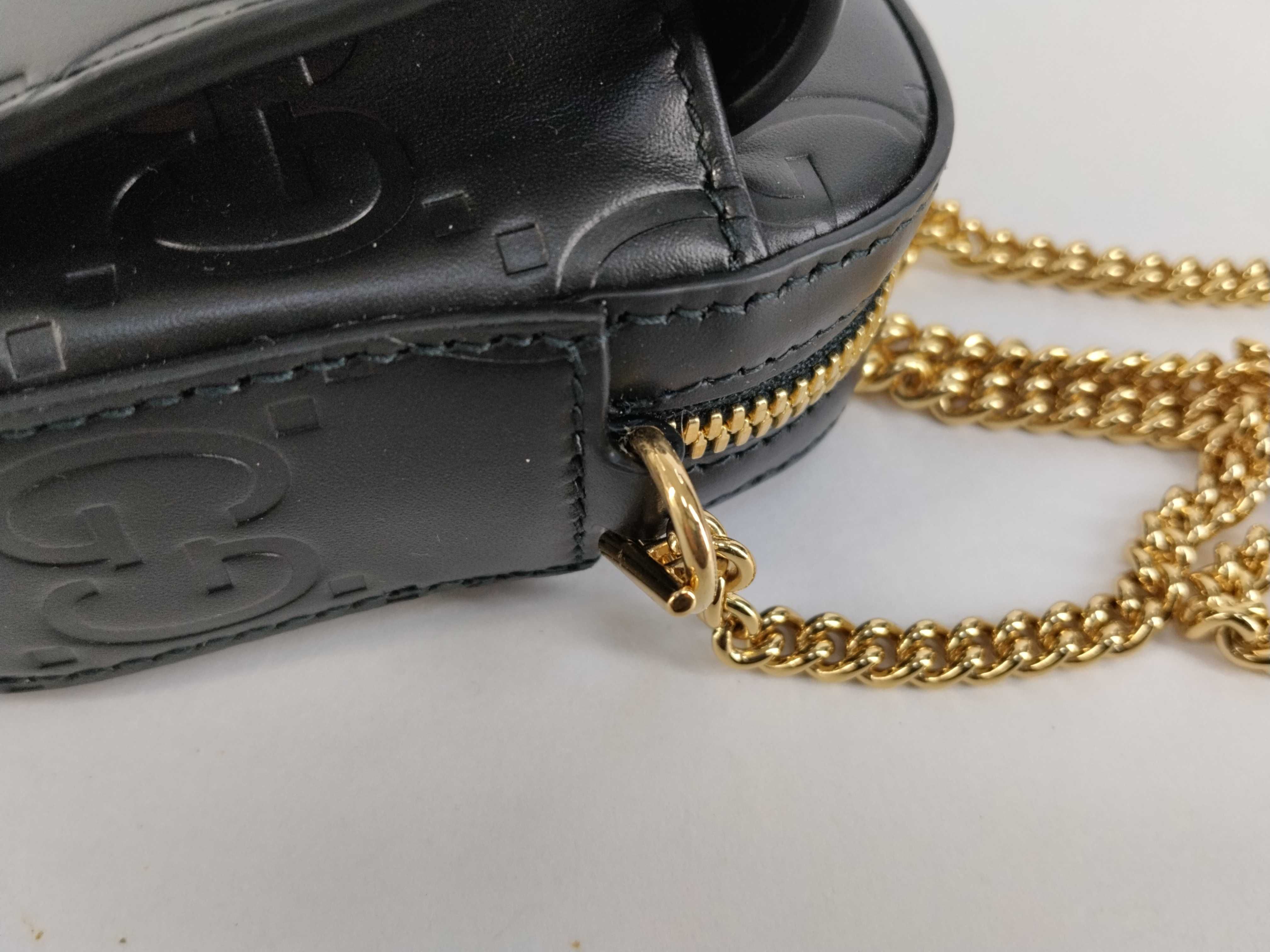 Guccissima Gucci GG Super Mini Leather Chain Shoulder Bag — view 5