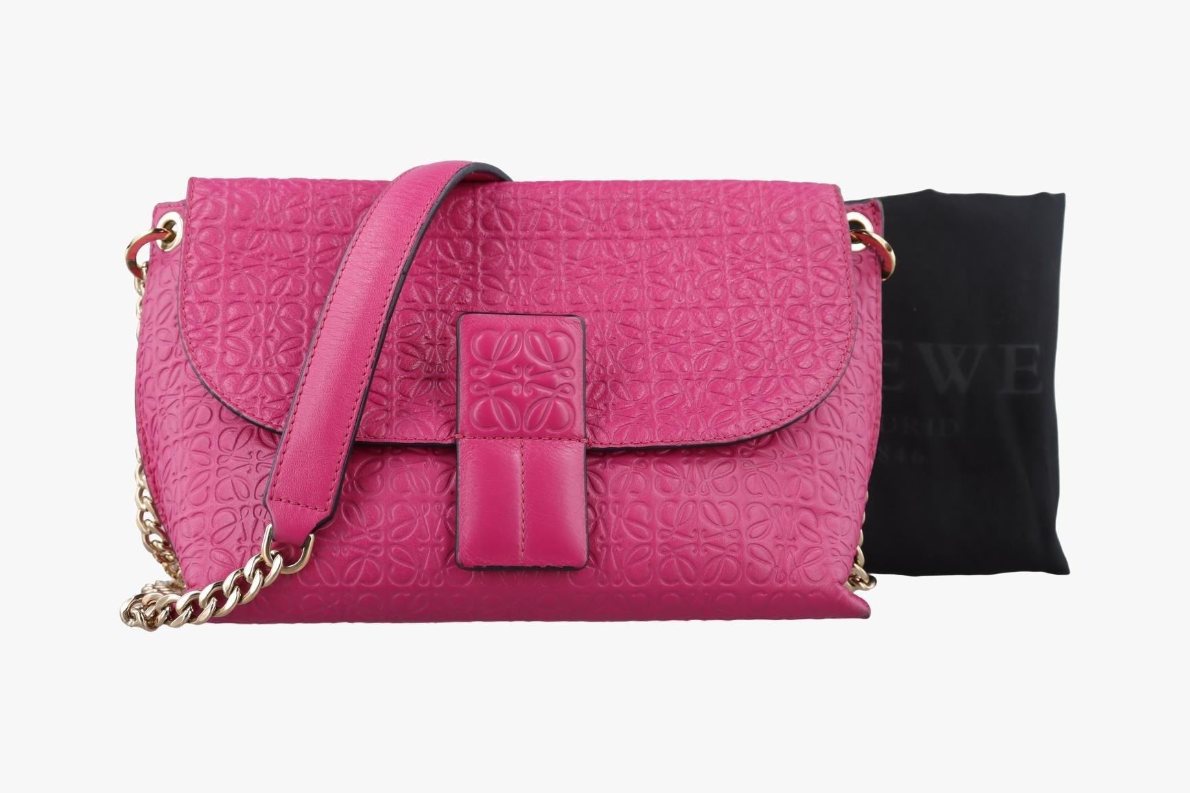 Avenue Leather Rose Red