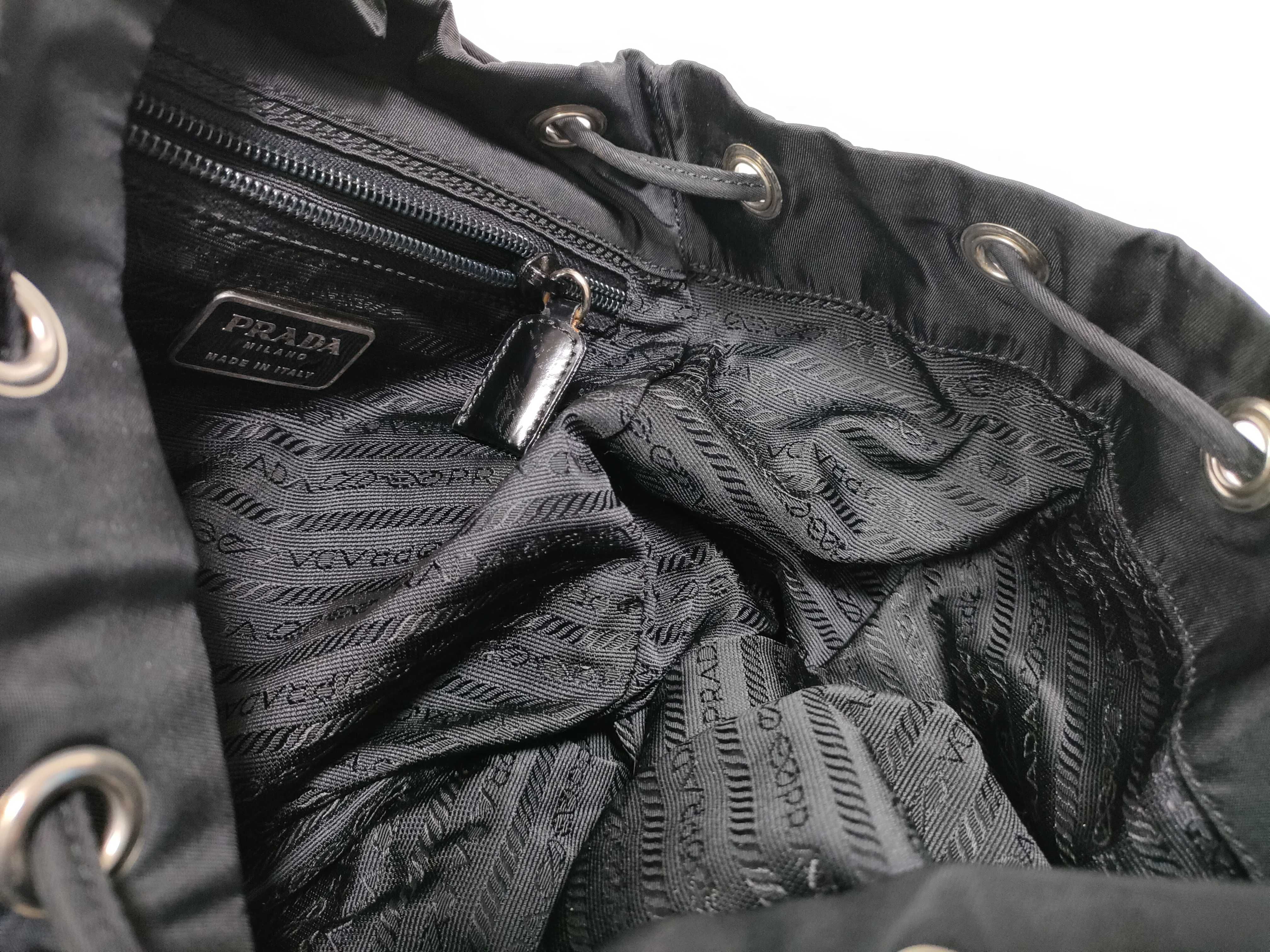 Triangle Logo Nylon Backpack — view 13
