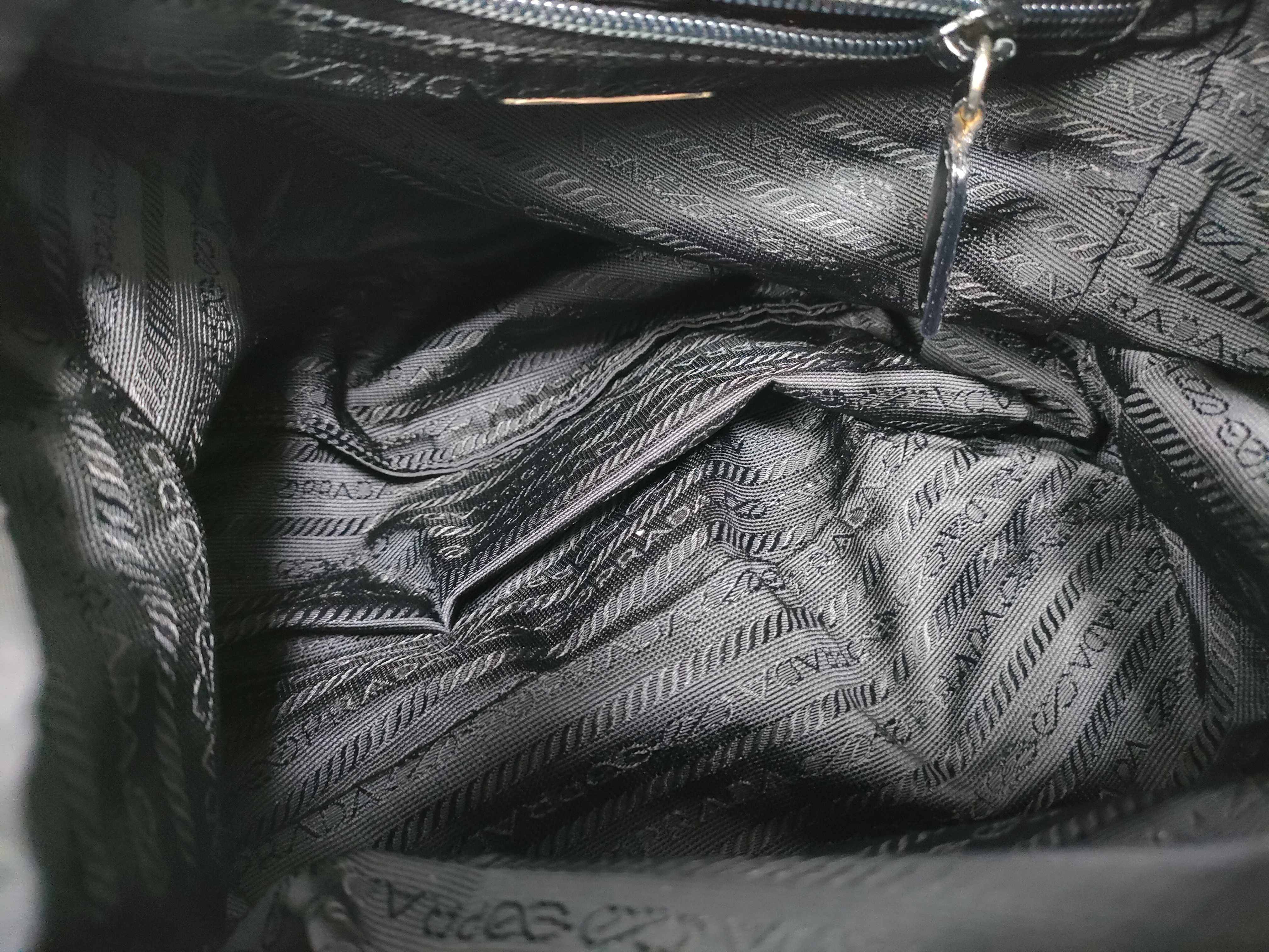 Triangle Logo Nylon Backpack — view 14