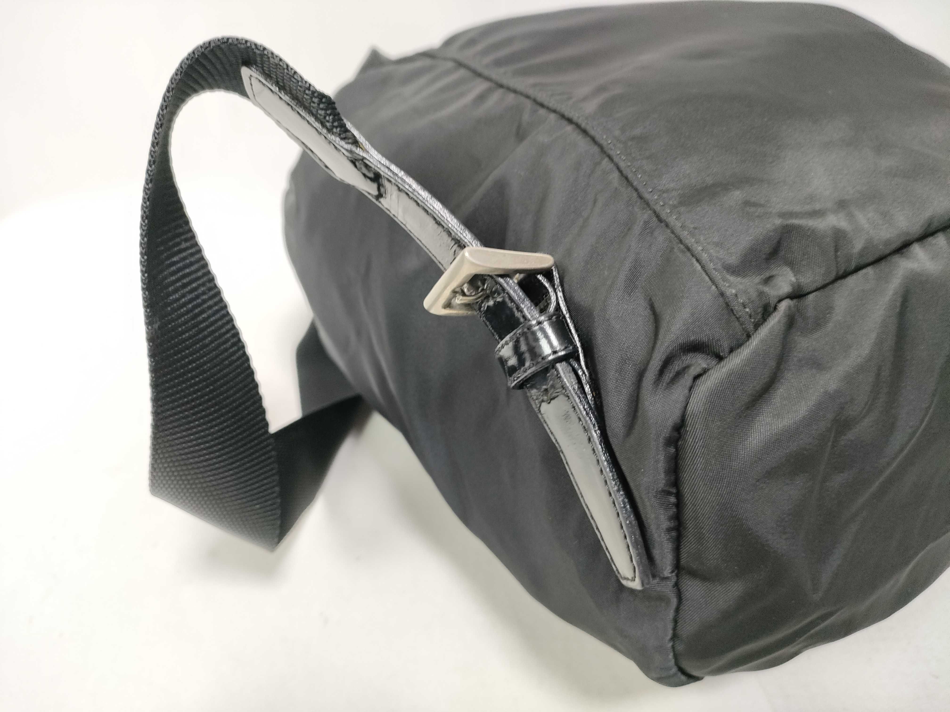 Triangle Logo Nylon Backpack — view 5