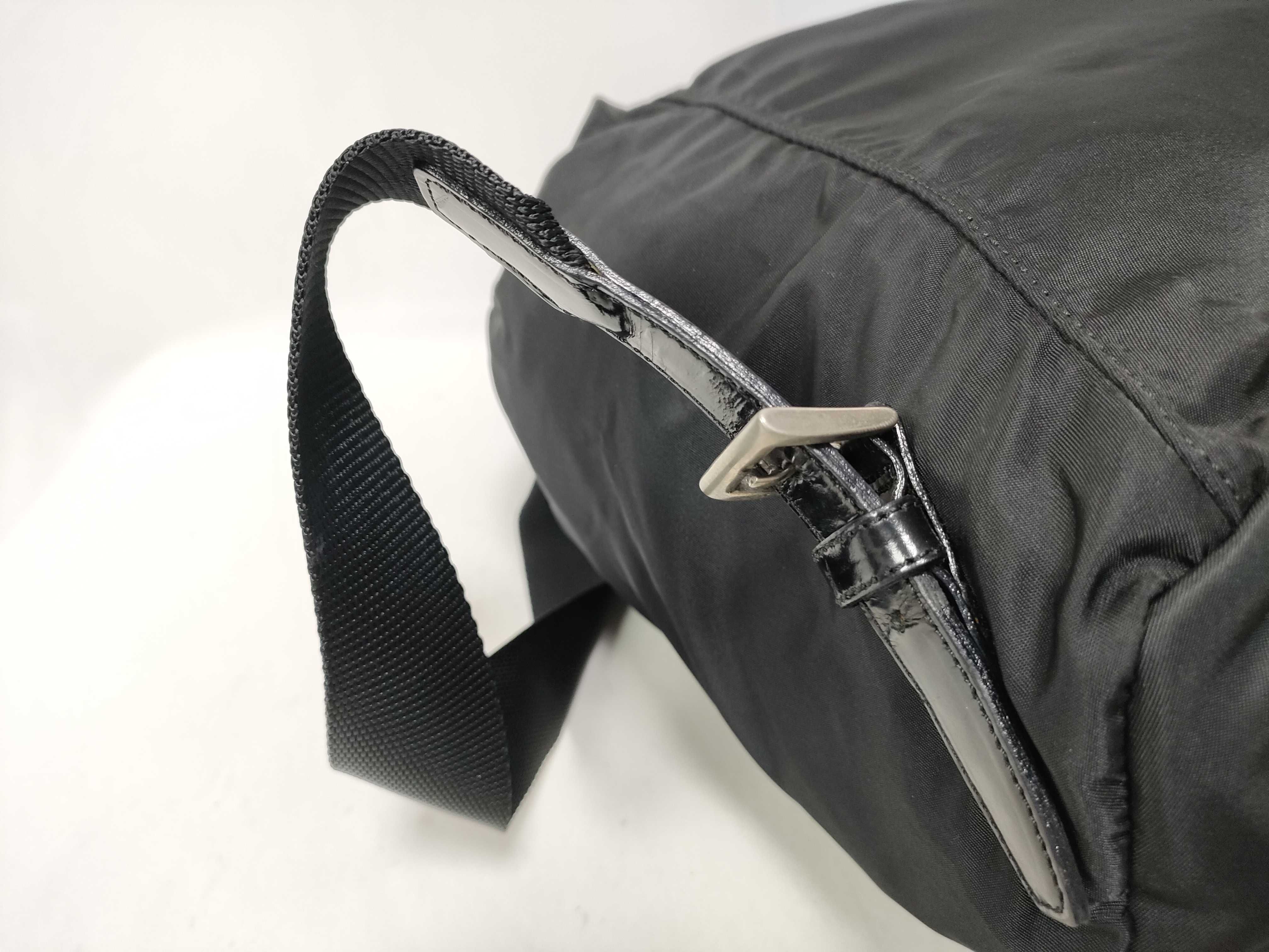 Triangle Logo Nylon Backpack — view 6