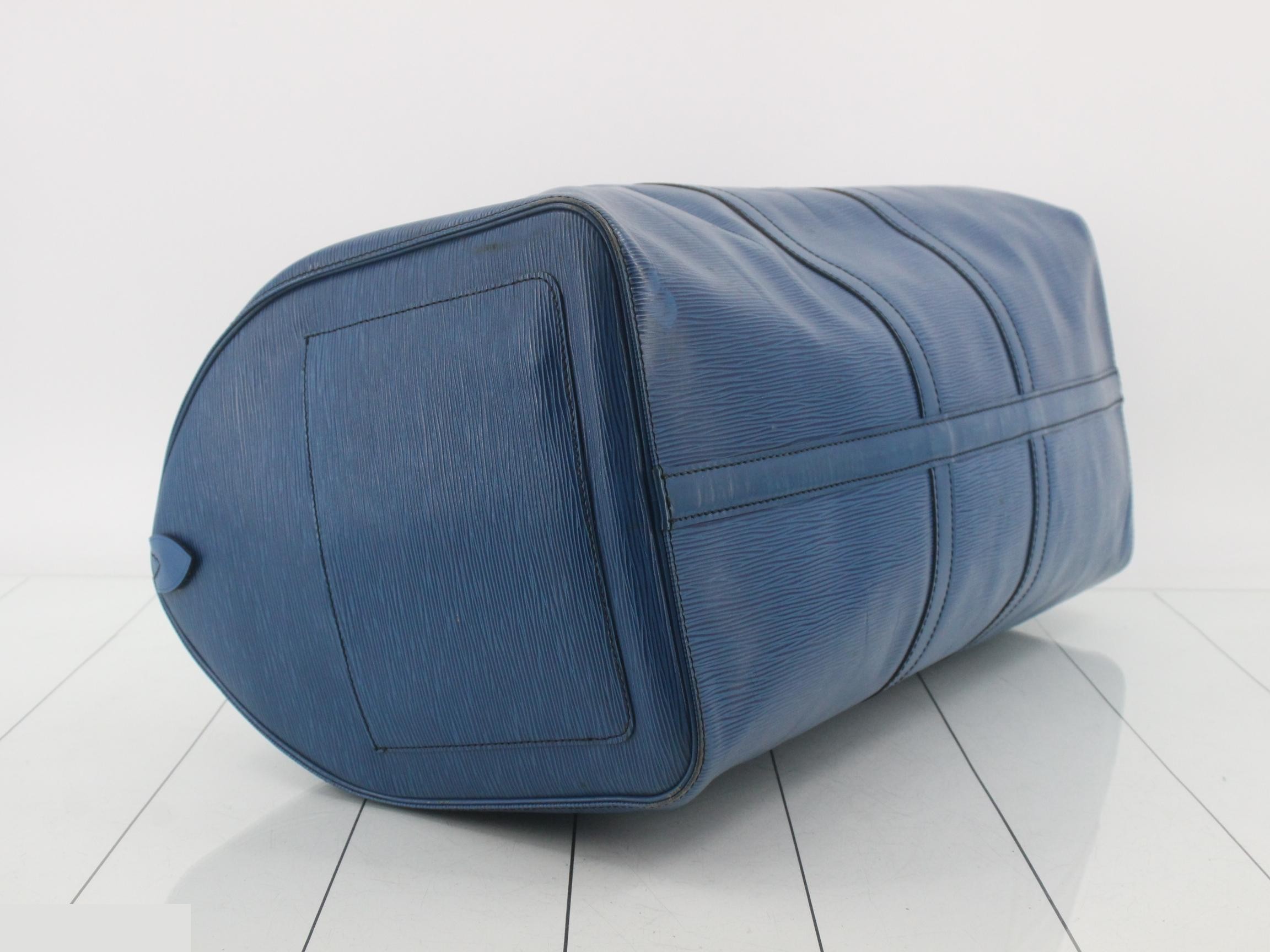 Keepall 55 Toledo Blue — view 5