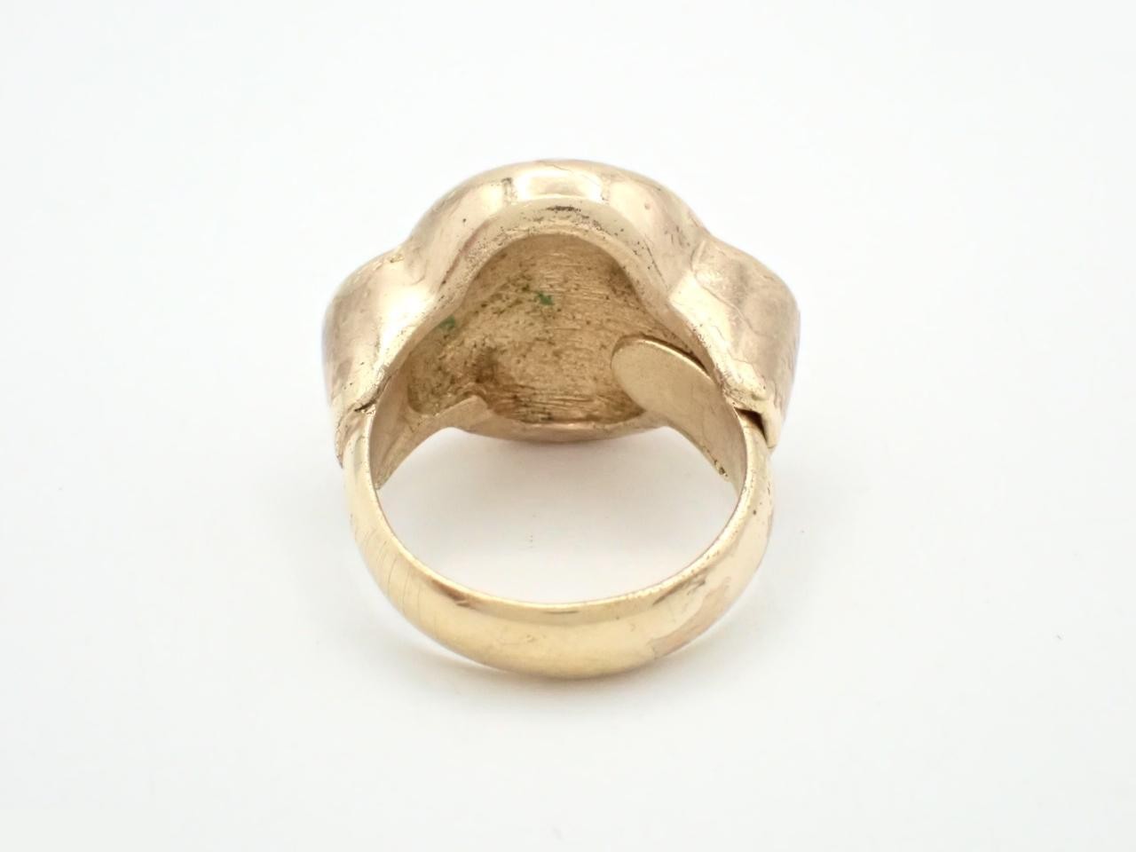 Colored gemstone ring #14 — view 2