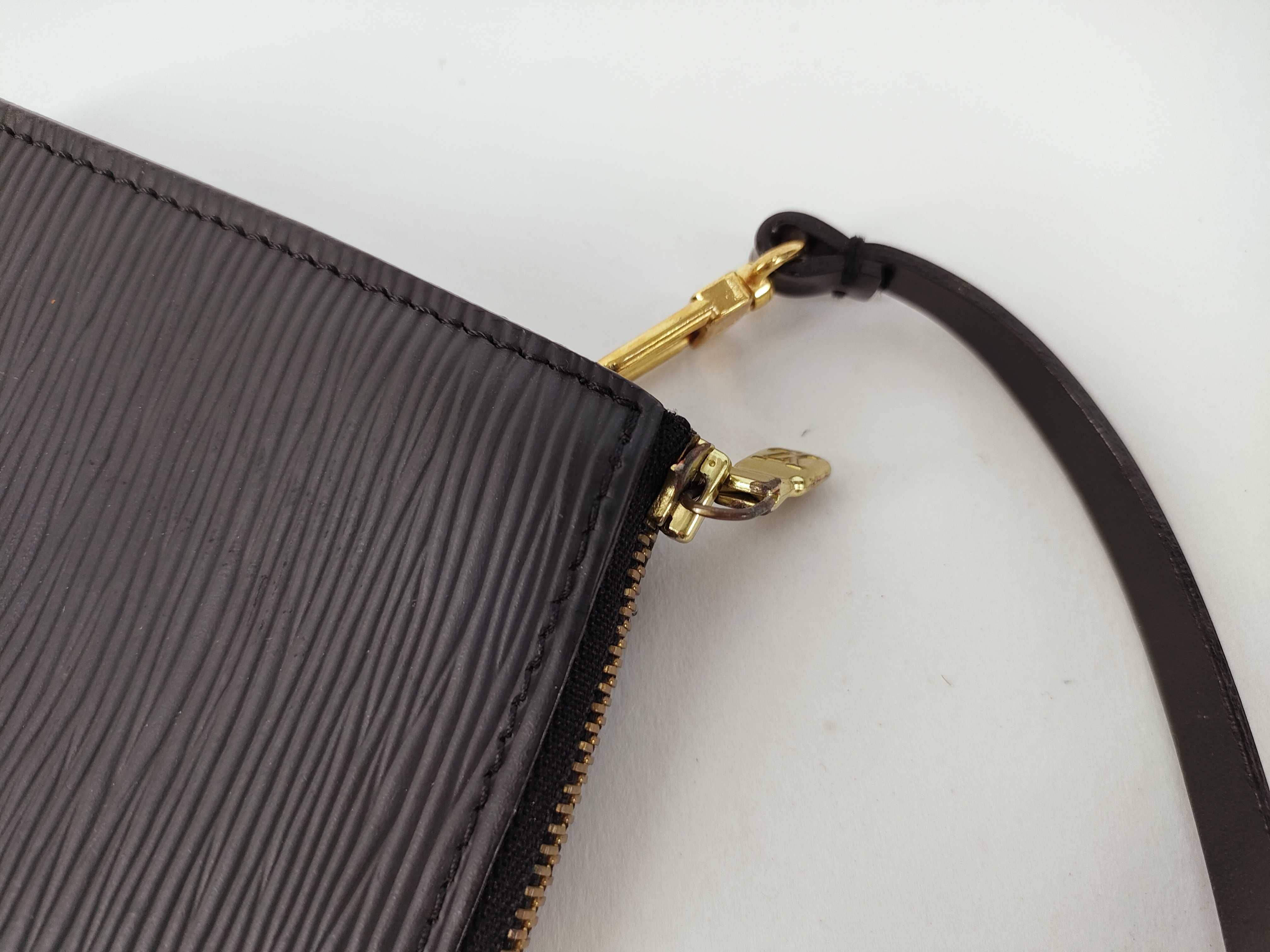 Epi Leather Pochette Accessoires Black M52942 AR1010 Handbag — view 5