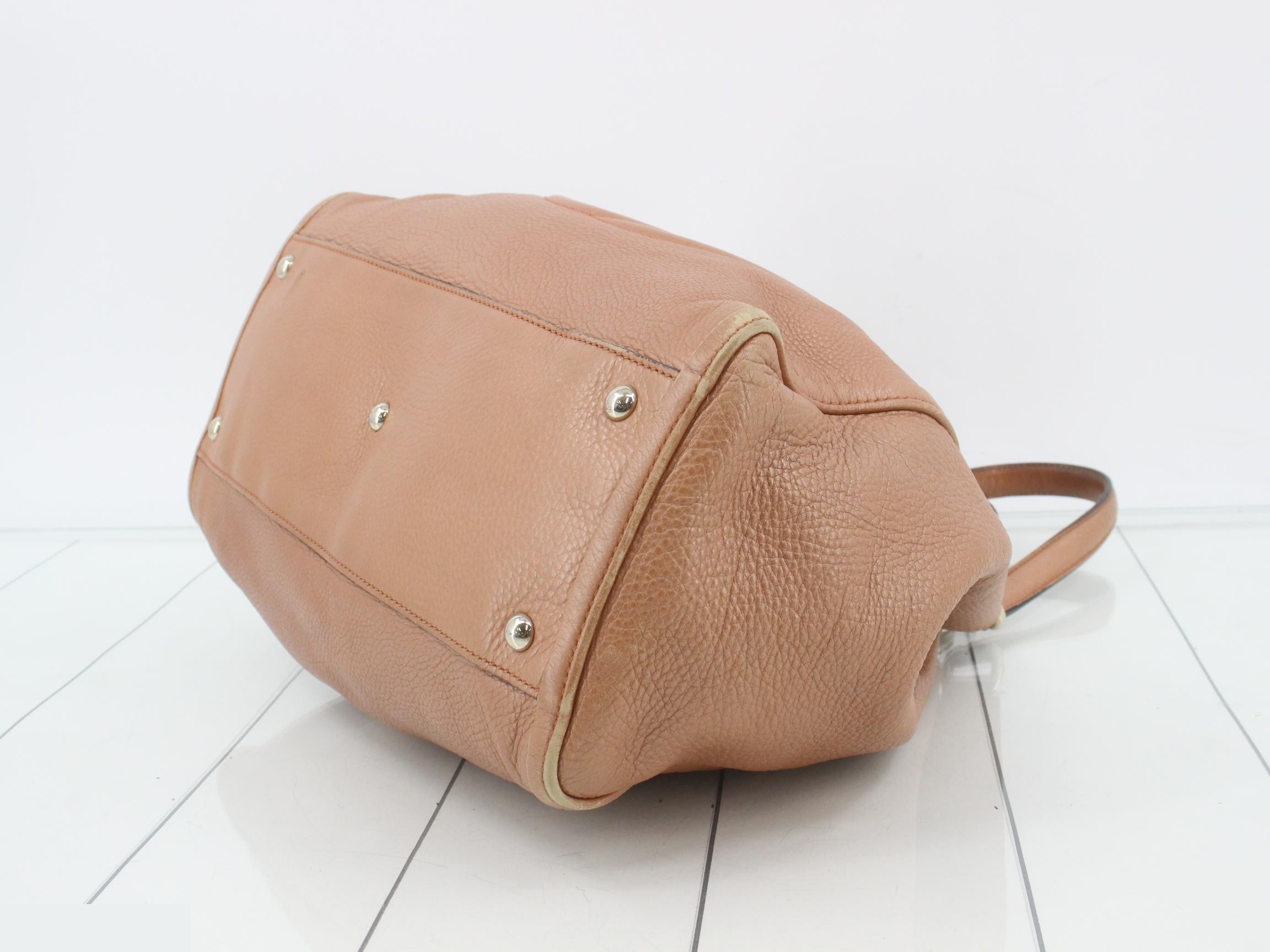 282309 Gucci Soho Tote Bag Pink Leather — view 6