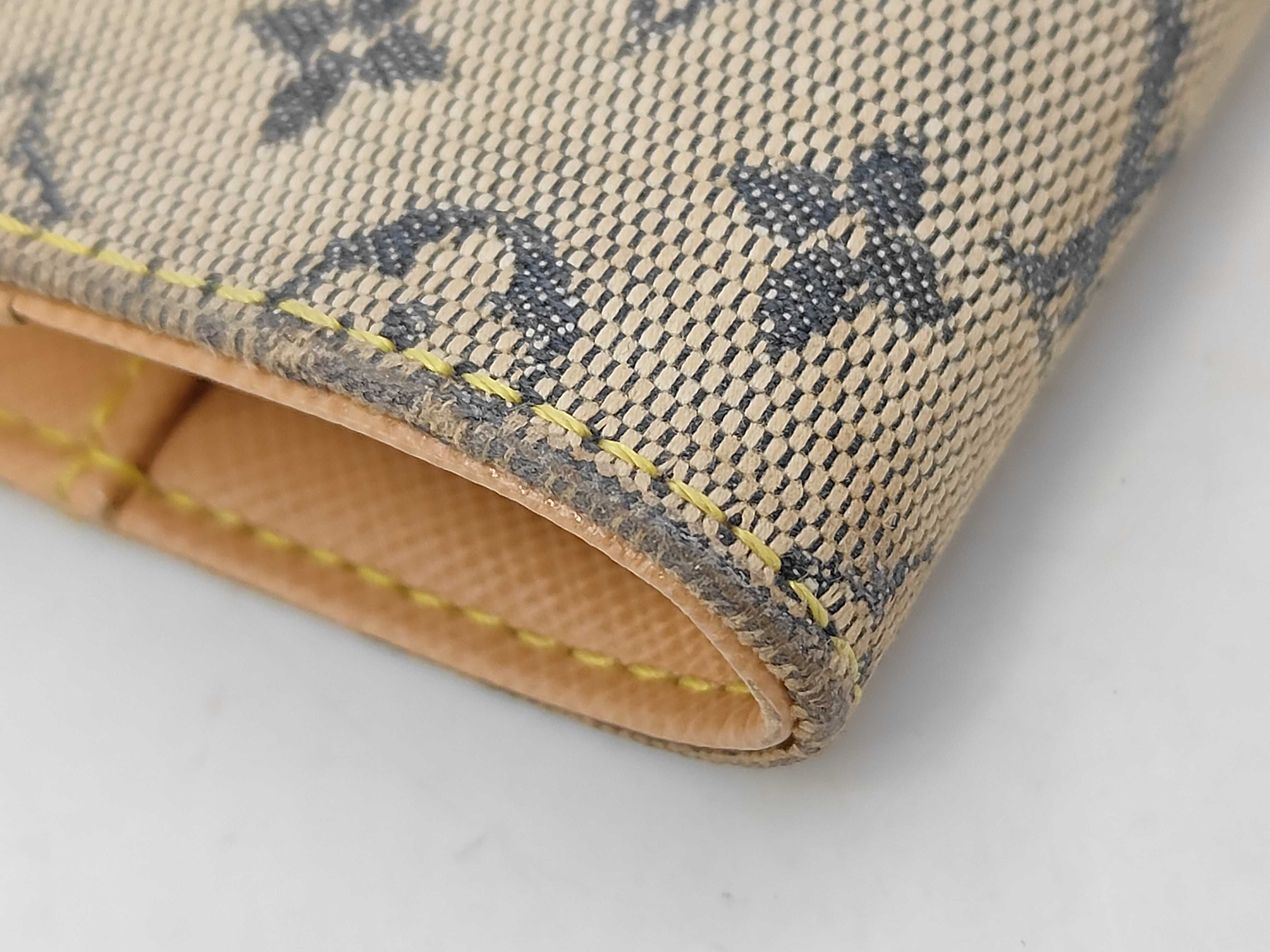 Monogram Denim / Notebook Cover / Canvas Notebook Cover — view 3