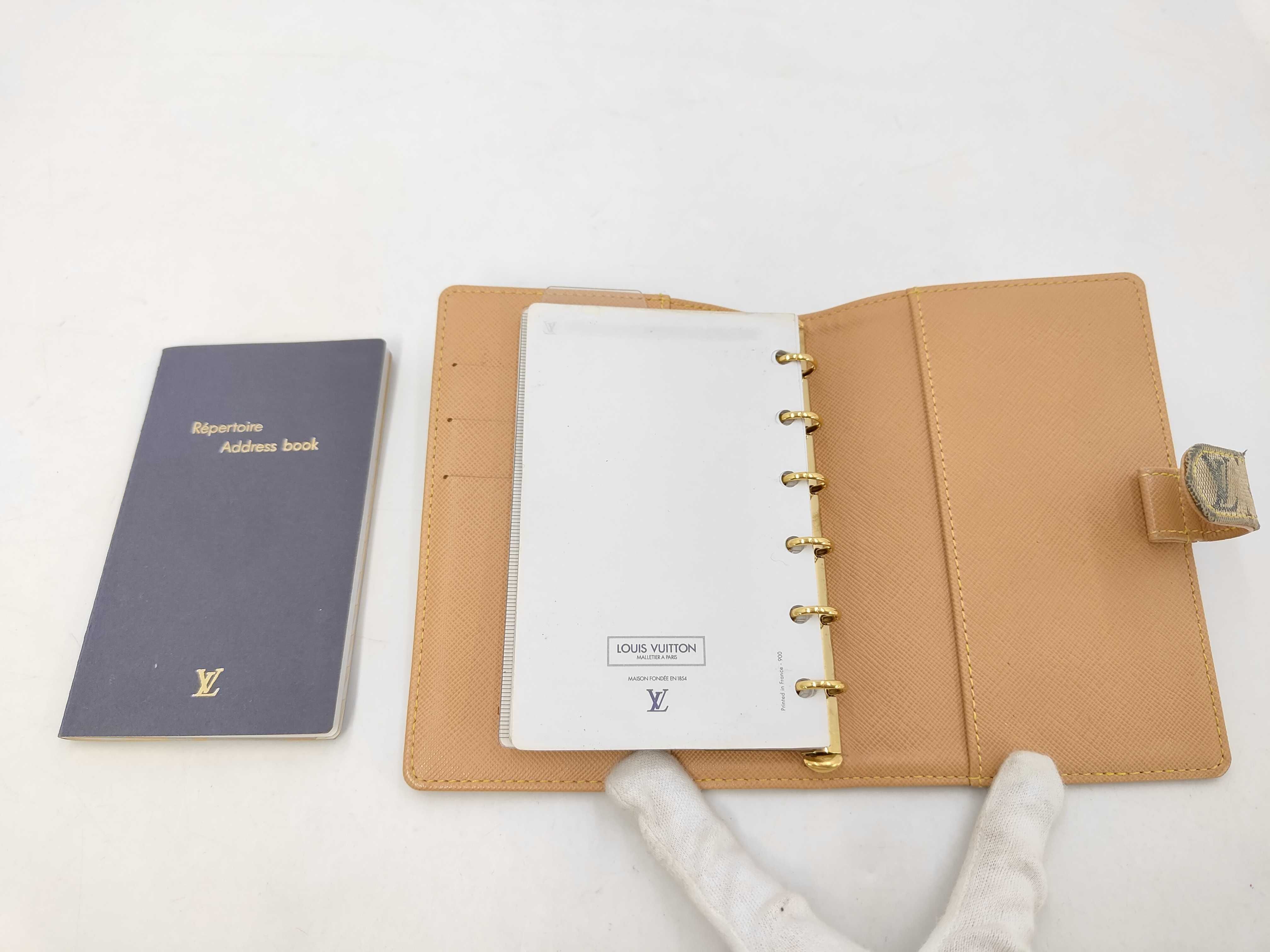 Monogram Denim / Notebook Cover / Canvas Notebook Cover — view 5