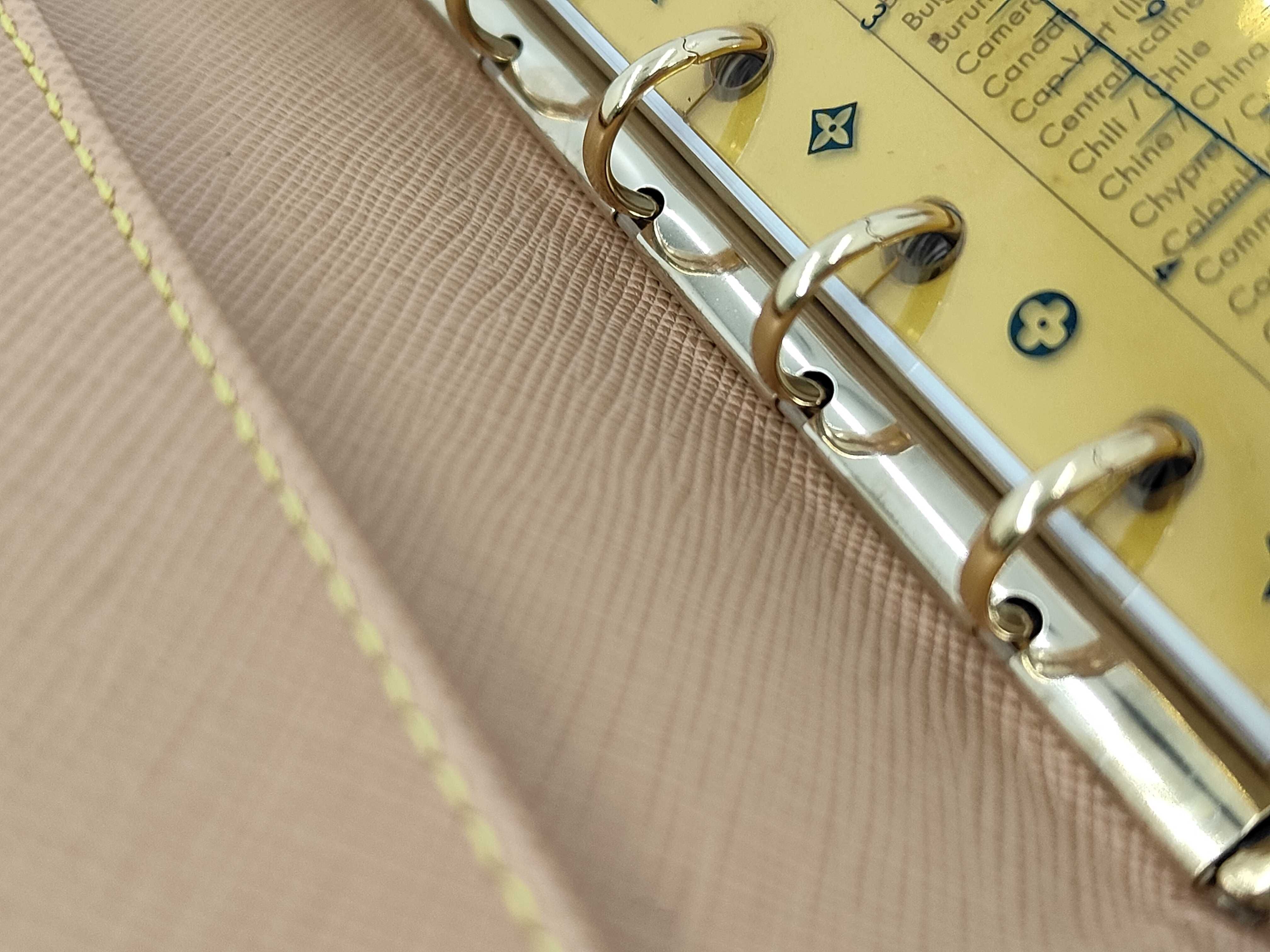 Monogram Denim / Notebook Cover / Canvas Notebook Cover — view 6