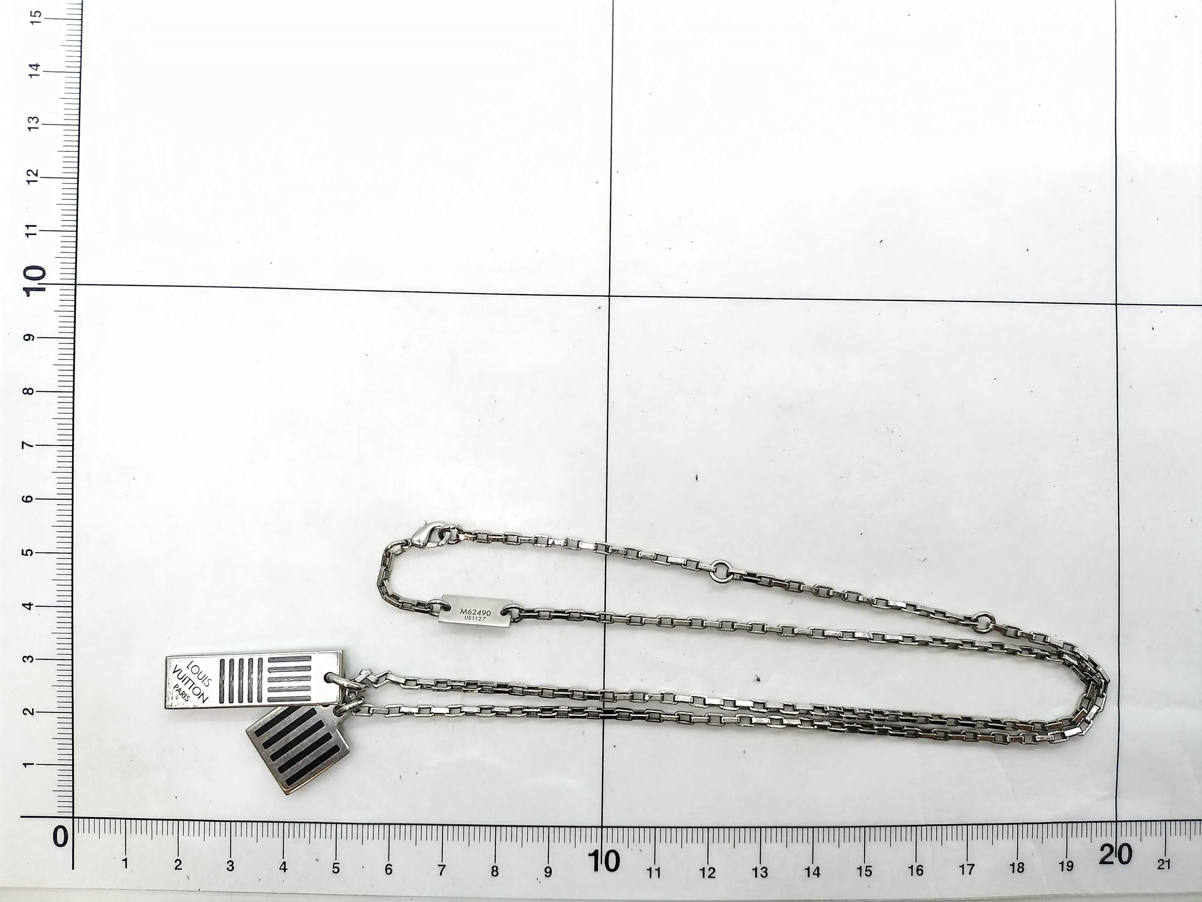 M62490 Collier Damier Colors Necklace — view 7