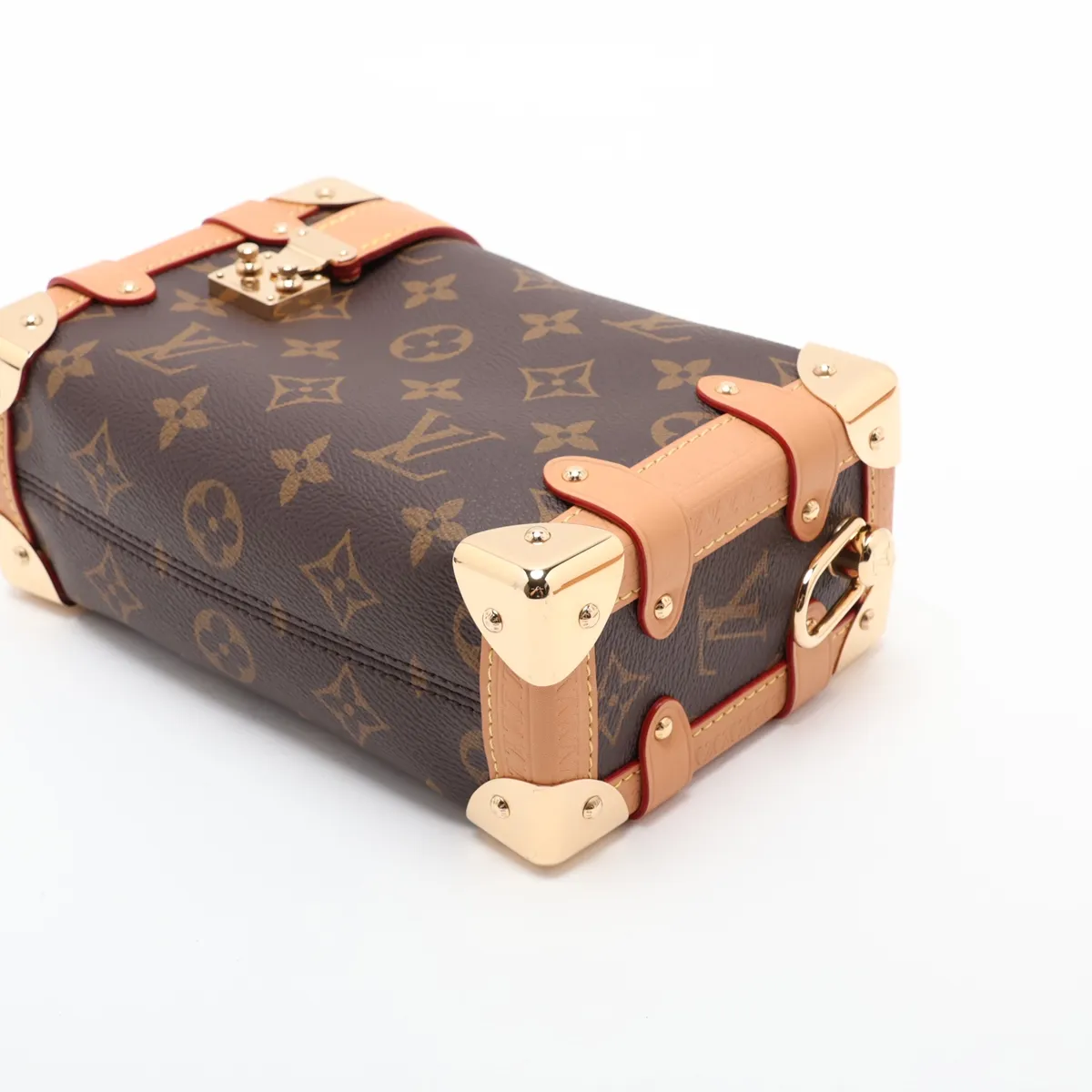 Monogram Side Trunk PM M46815 Brown (RFID detected) — view 3