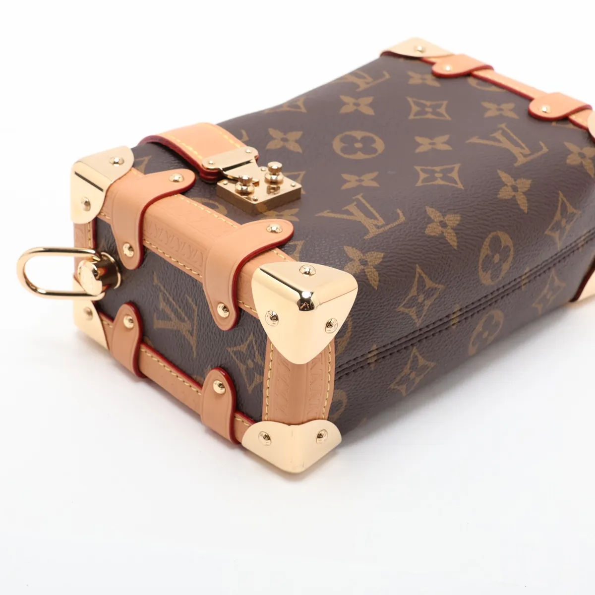 Monogram Side Trunk PM M46815 Brown (RFID detected) — view 4