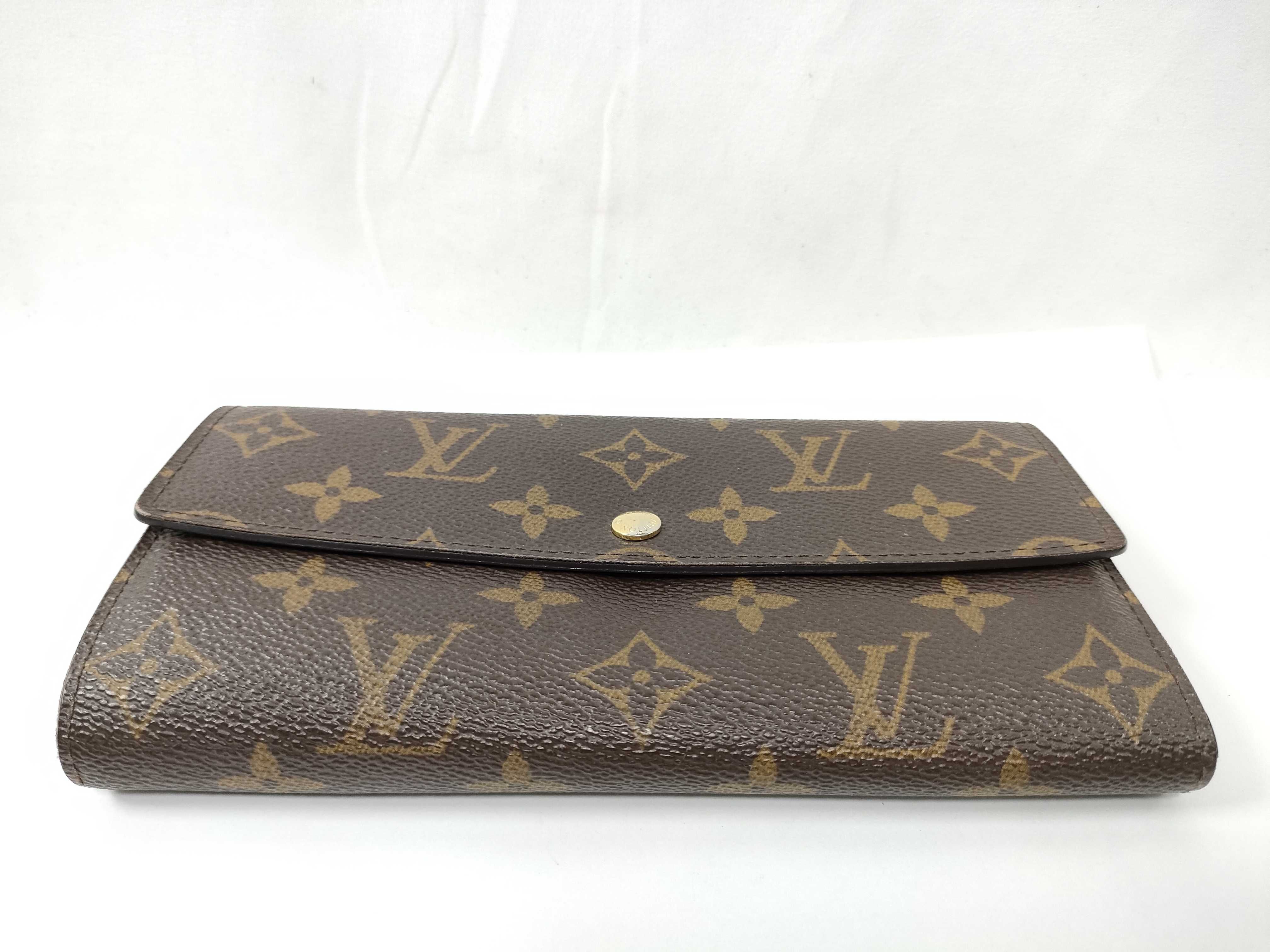 Monogram Vuitton Portefeuille Sarah M61734 MI1026 Wallet — view 3