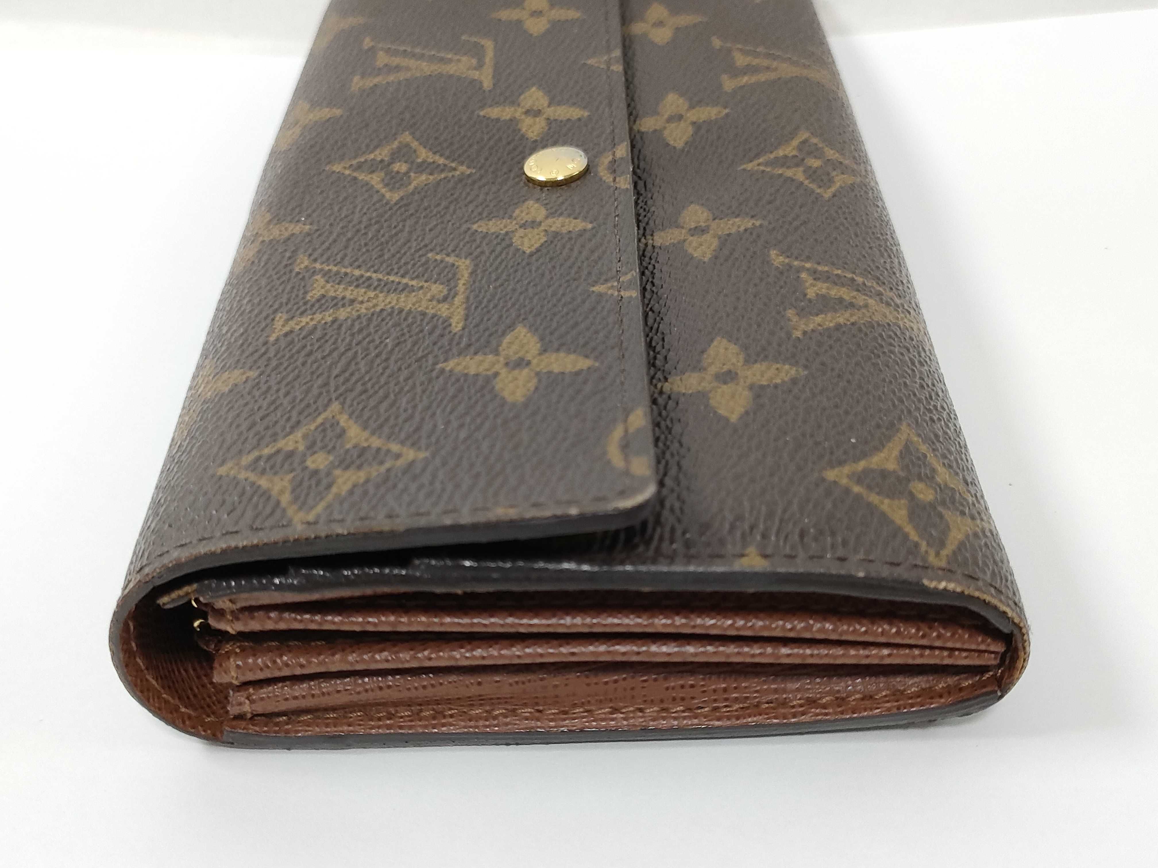 Monogram Vuitton Portefeuille Sarah M61734 MI1026 Wallet — view 5