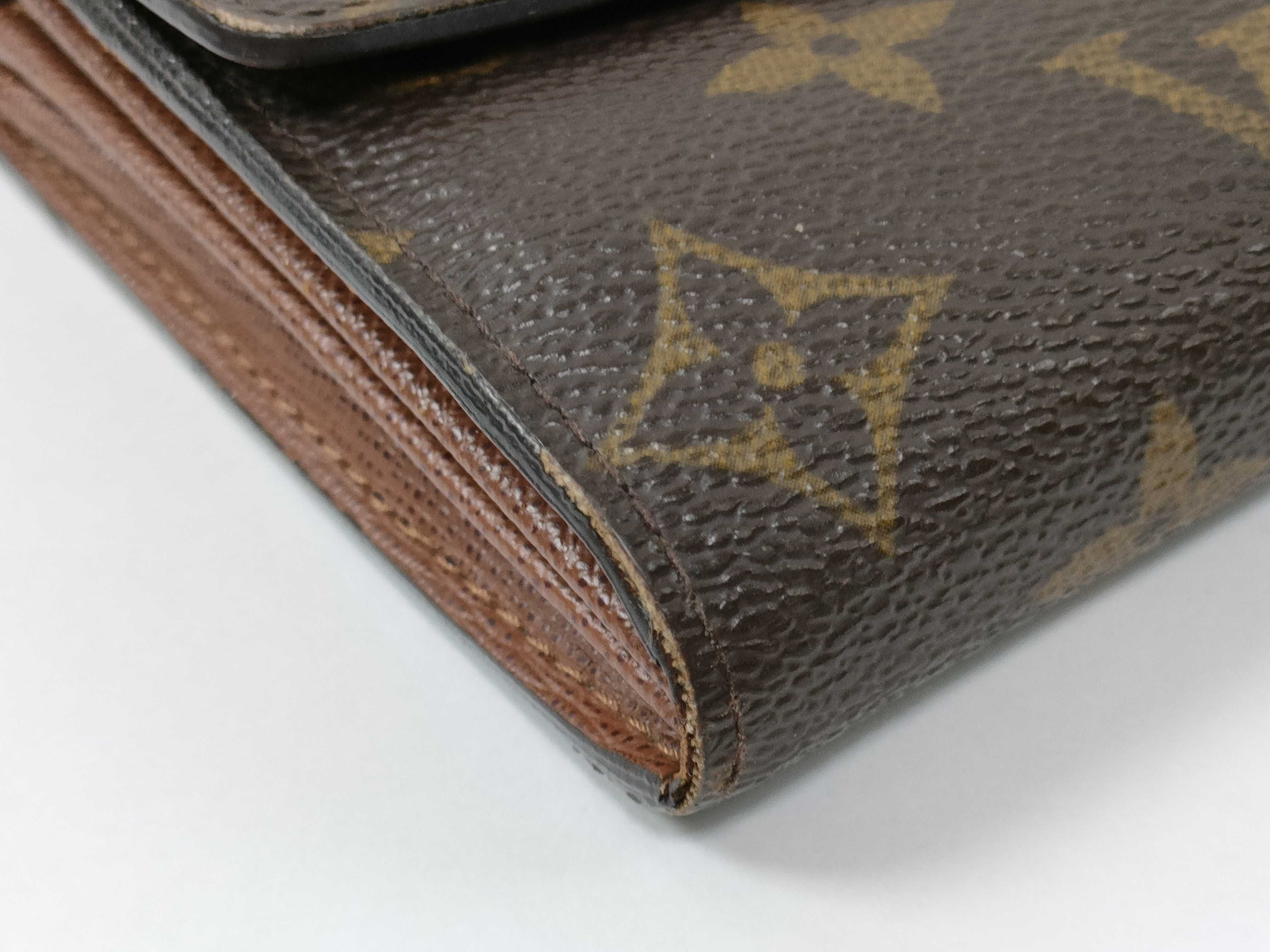 Monogram Vuitton Portefeuille Sarah M61734 MI1026 Wallet — view 6