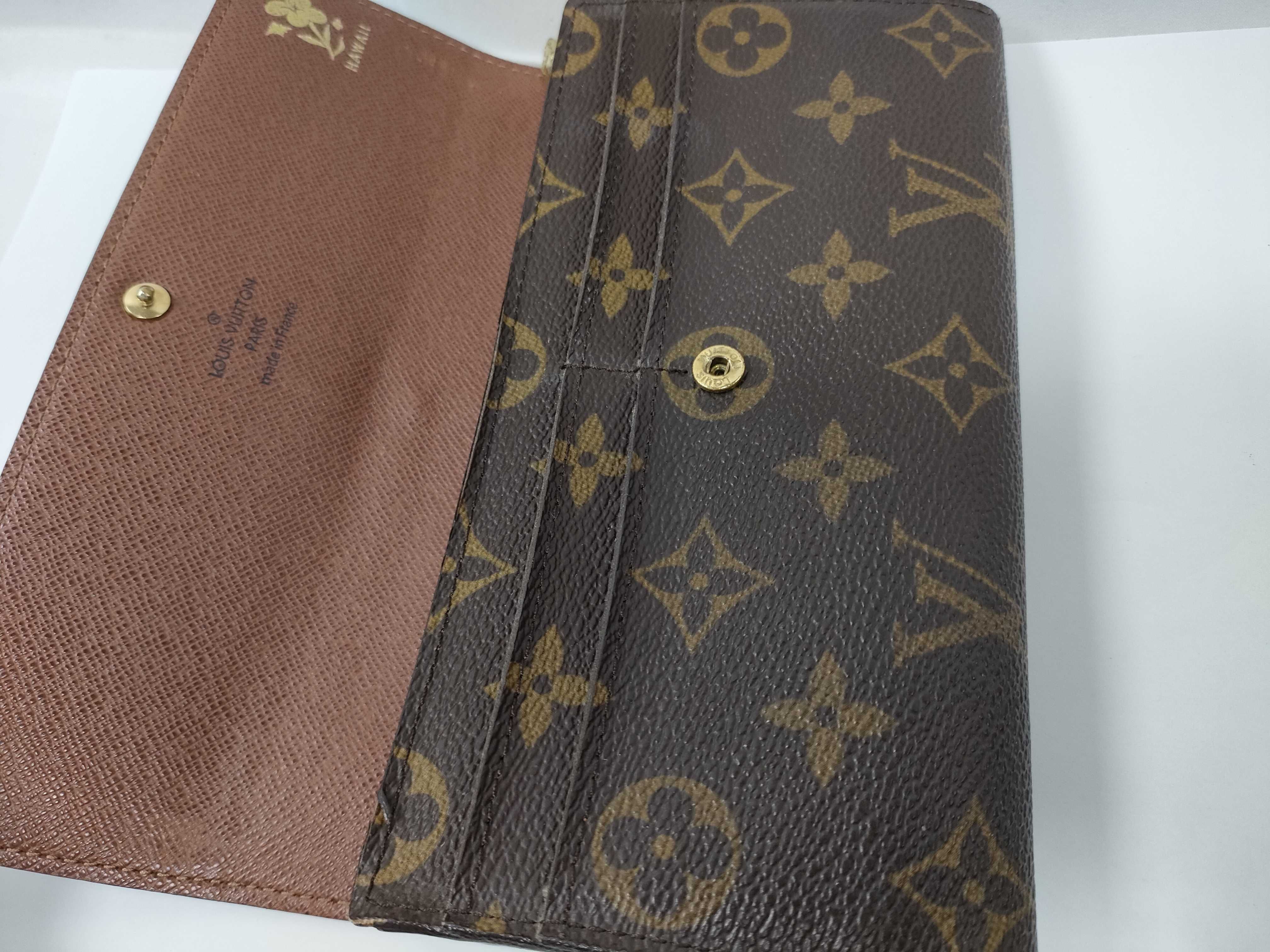 Monogram Vuitton Portefeuille Sarah M61734 MI1026 Wallet — view 9