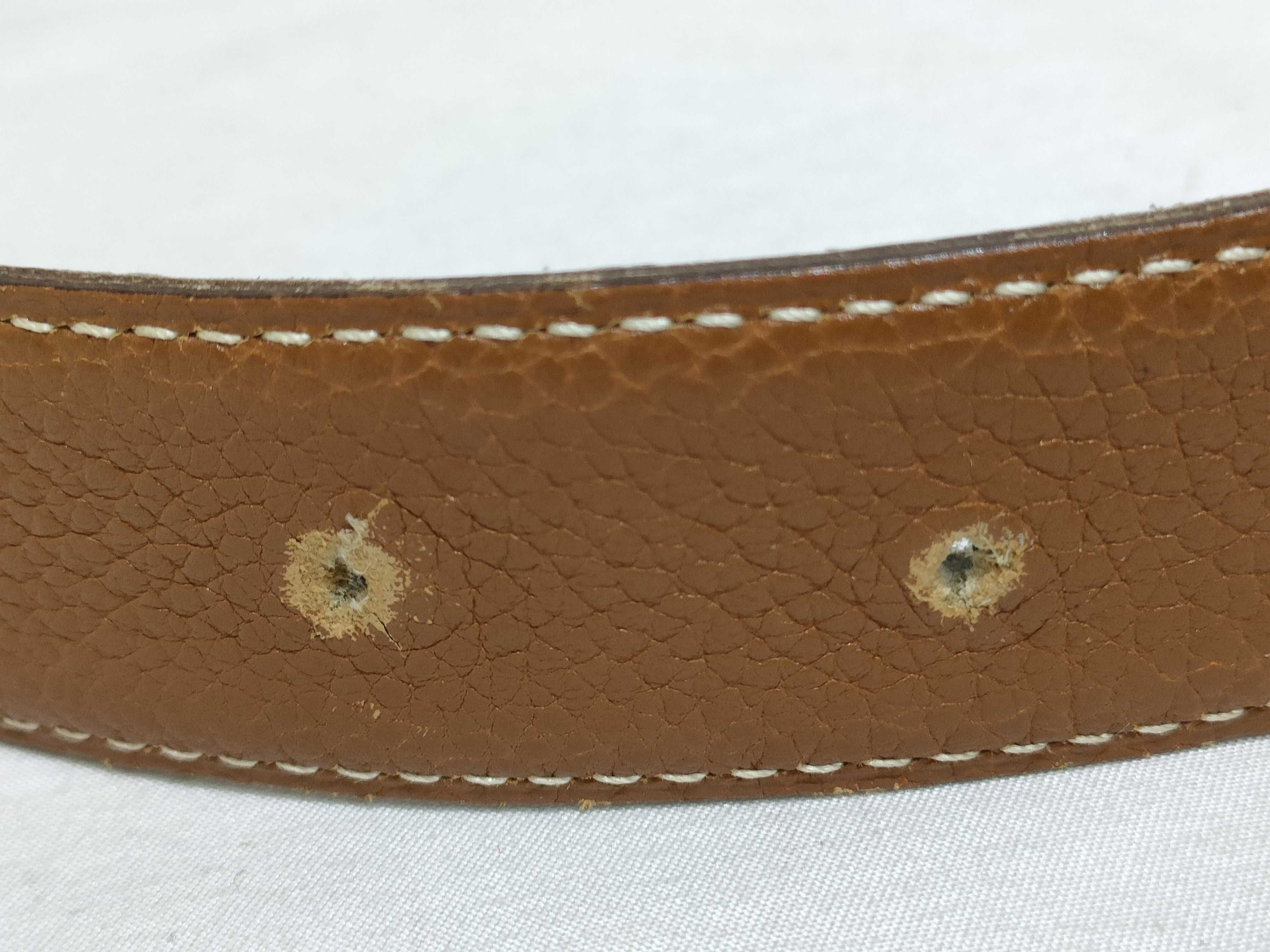 Constance Reversible Leather Belt (Brown & Black) — view 4