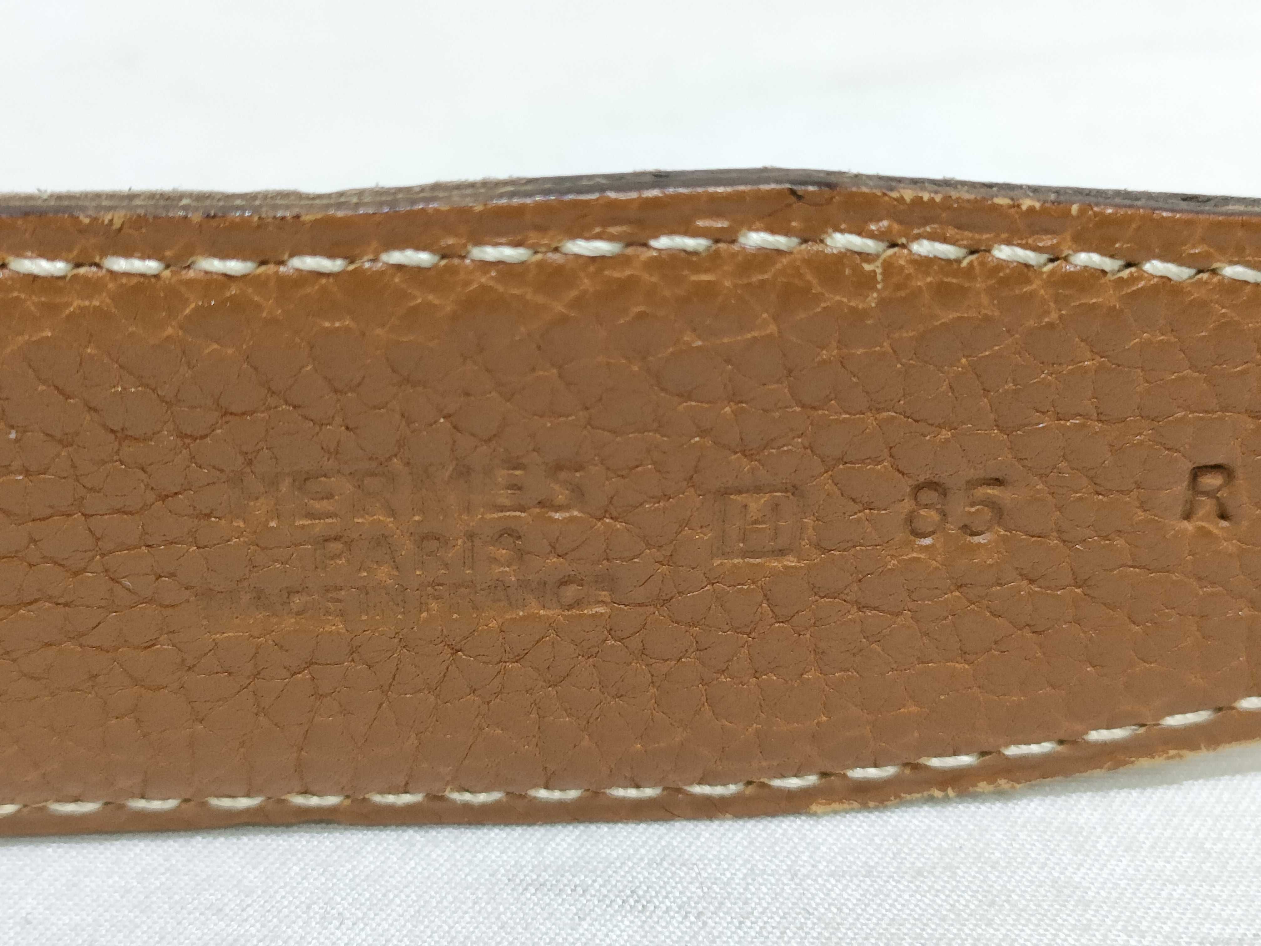 Constance Reversible Leather Belt (Brown & Black) — view 5