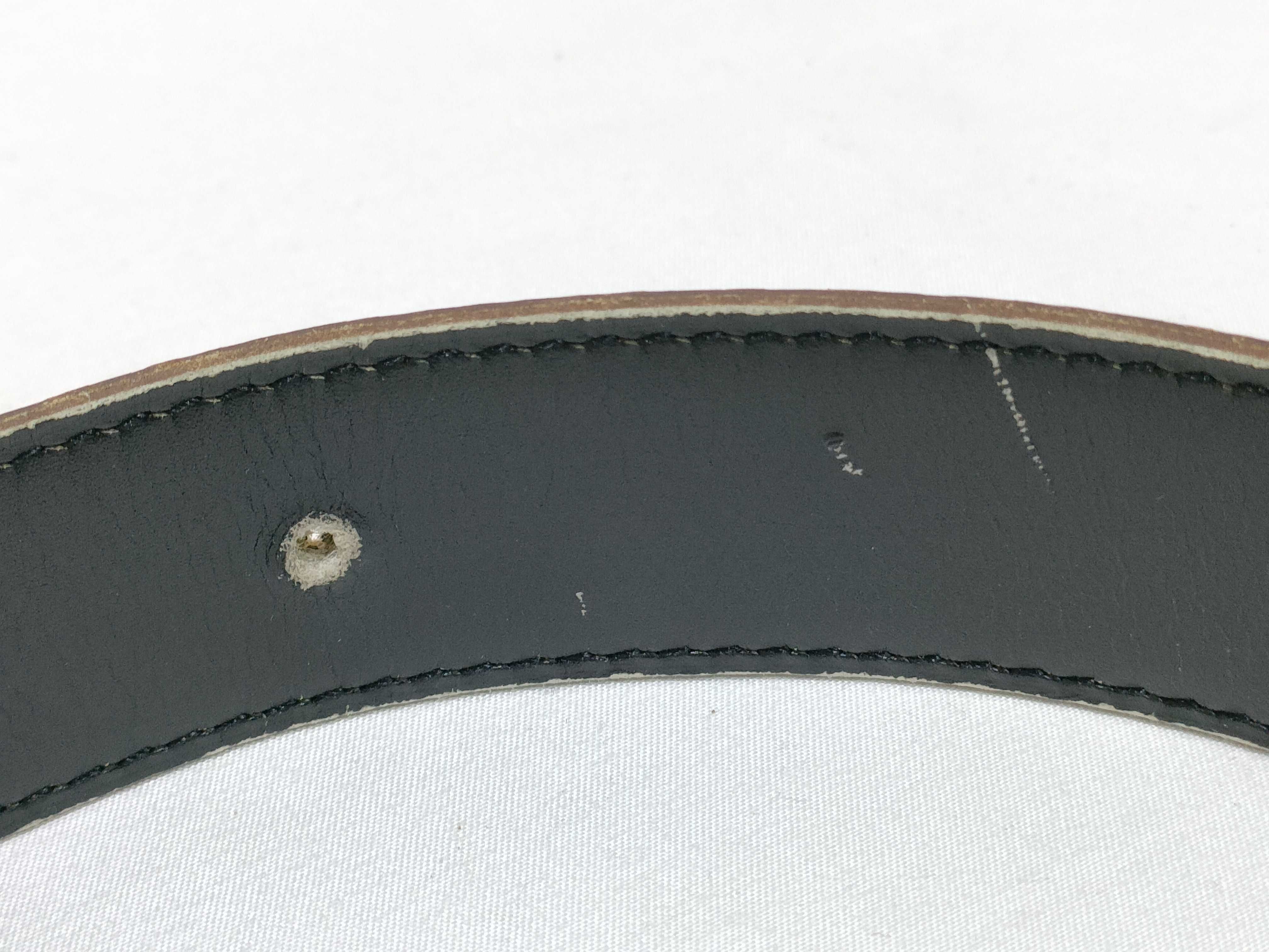 Constance Reversible Leather Belt (Brown & Black) — view 7